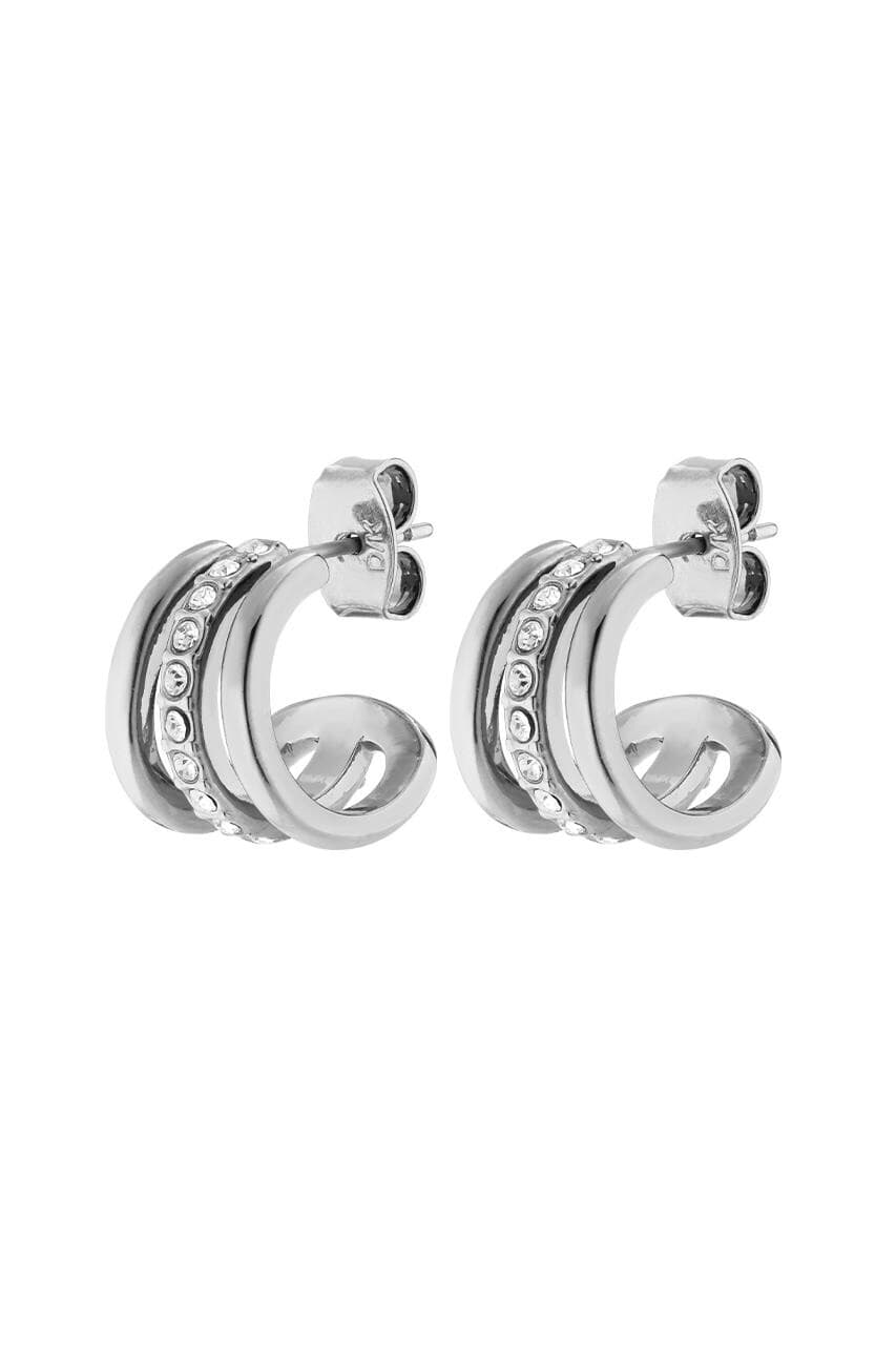 Dyrberg/Kern DYRBERG/KERN THEA EARPOST 380079 (Silver, Crystal, ONESIZE)