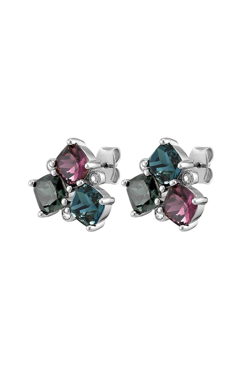 Dyrberg/Kern DYRBERG/KERN VIENA EARRING 390053 (Silver, Blue, ONESIZE)