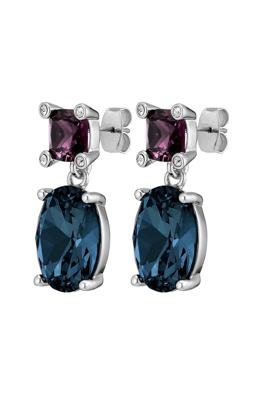 Dyrberg/Kern DYRBERG/KERN ANTONIA EARRING 390060 (Silver, Blue, ONESIZE)