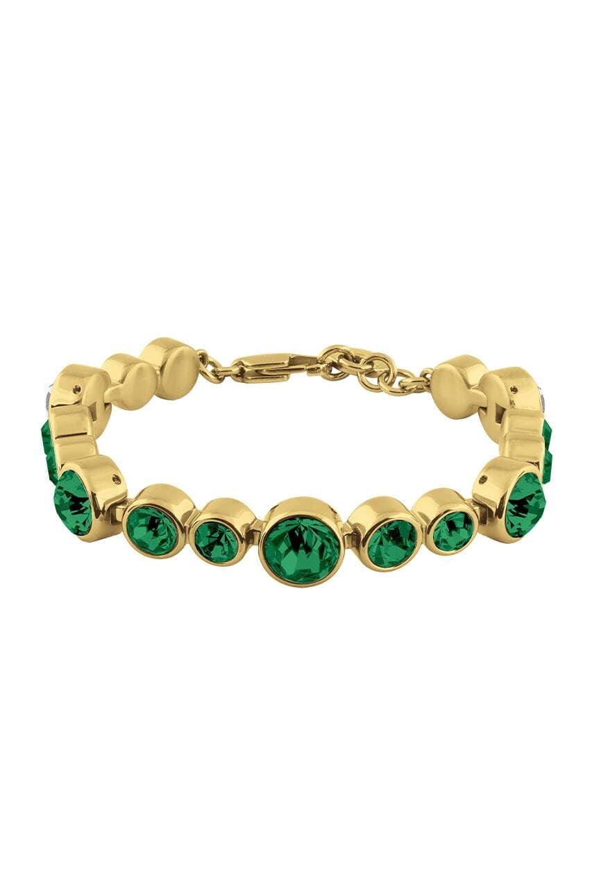 Dyrberg/Kern DYRBERG/KERN CALICA BRACELET 390098 (Gold, Green, ONESIZE)