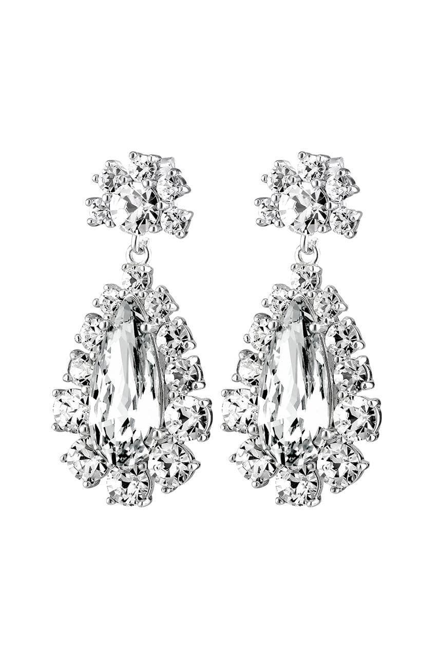 Dyrberg/Kern DYRBERG/KERN LUCIA EARRING 390072 (Silver, Crystal, ONESIZE)
