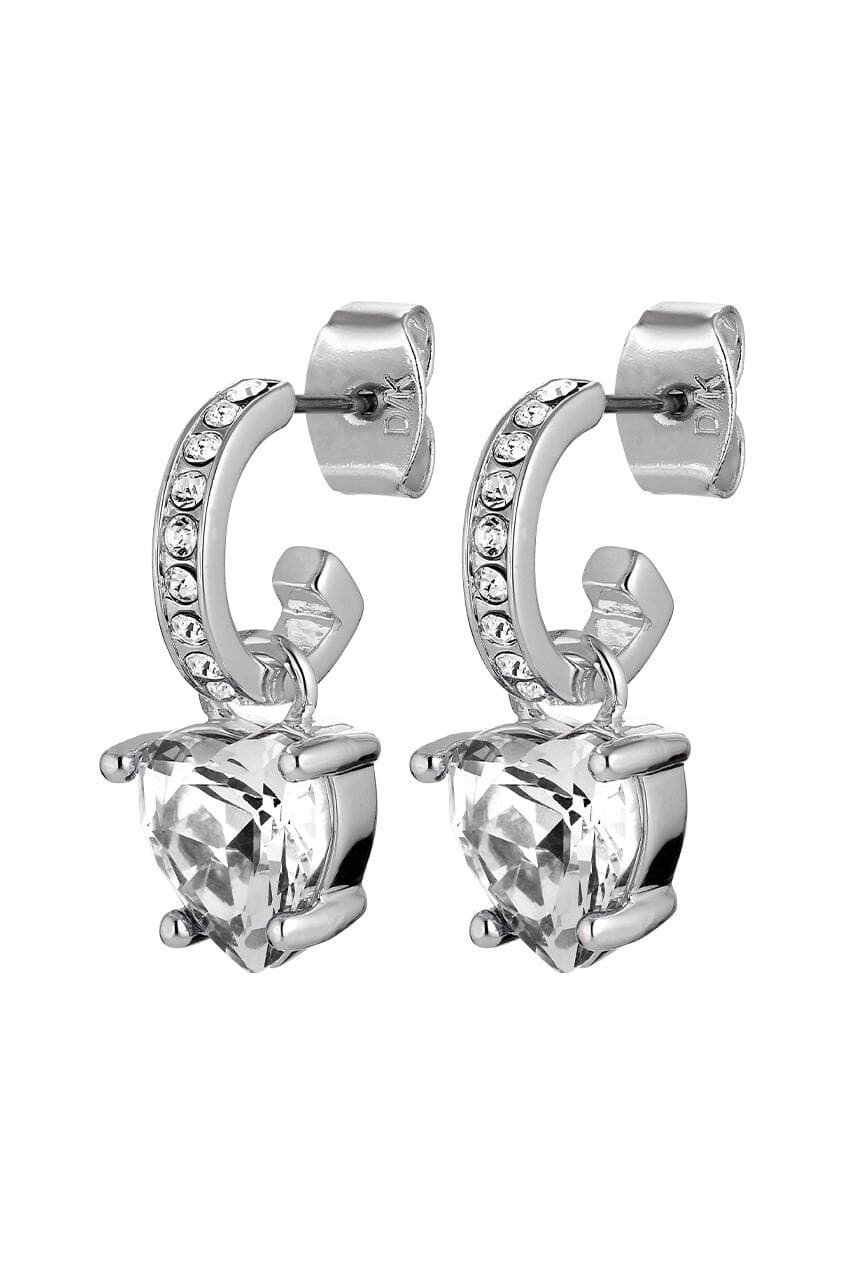 Dyrberg/Kern DYRBERG/KERN NINA EARRING 420051 (Silver, Crystal, ONESIZE)