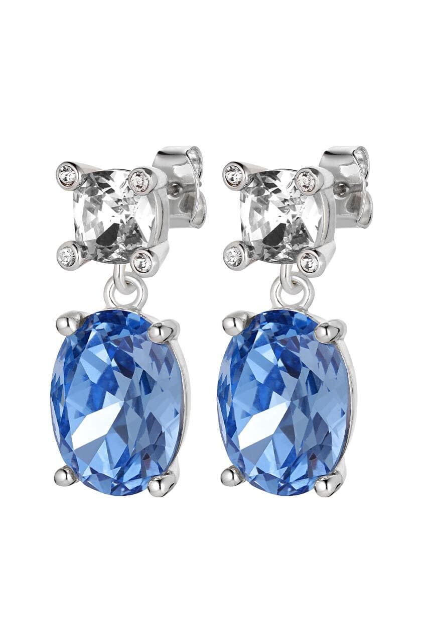 Dyrberg/Kern DYRBERG/KERN ANTONIA EARRING 420096 (Silver, Blue, ONESIZE)