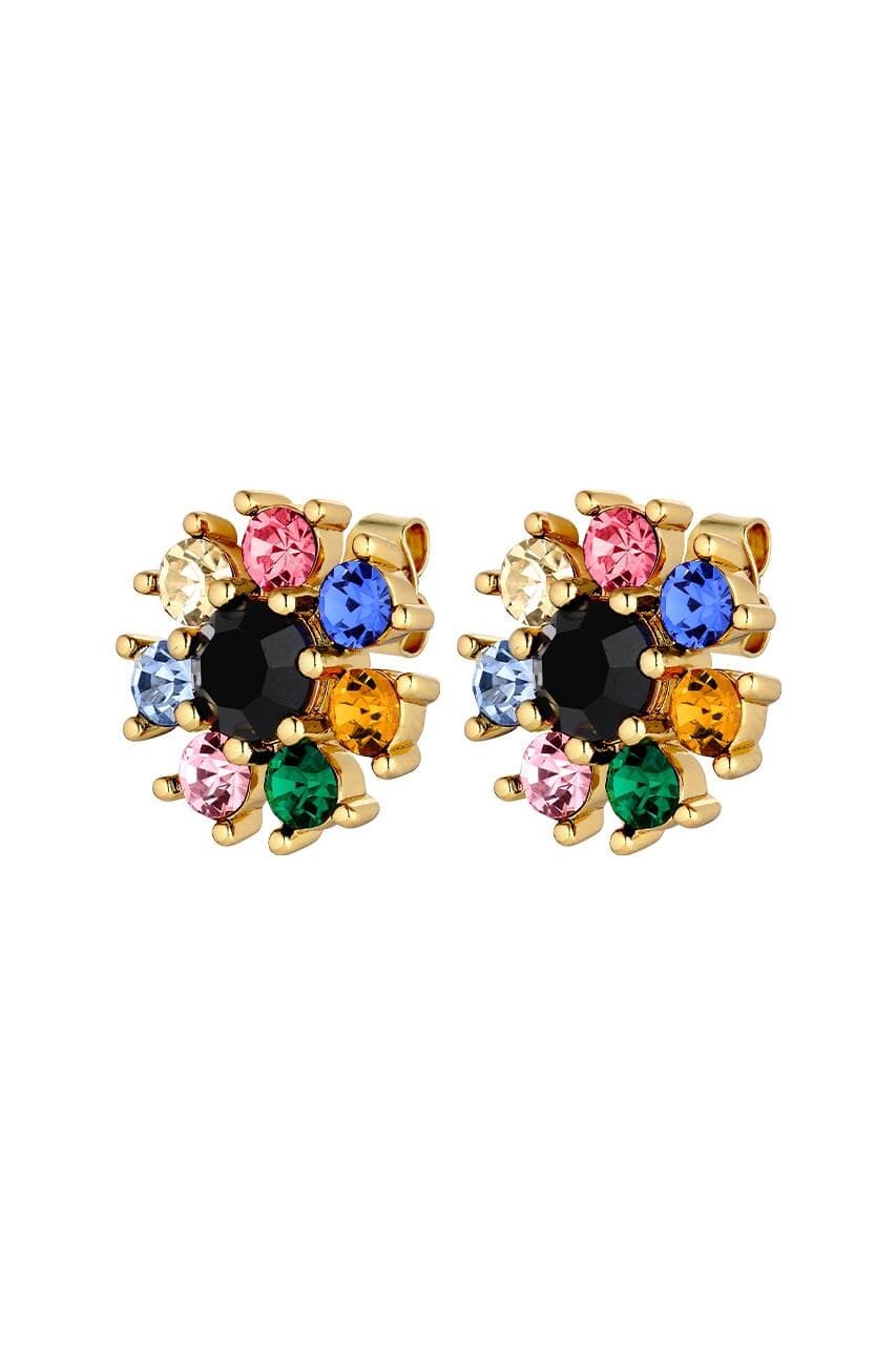 Dyrberg/Kern DYRBERG/KERN AUDE EARRING 430044 (Gold, Rainbow, ONESIZE)