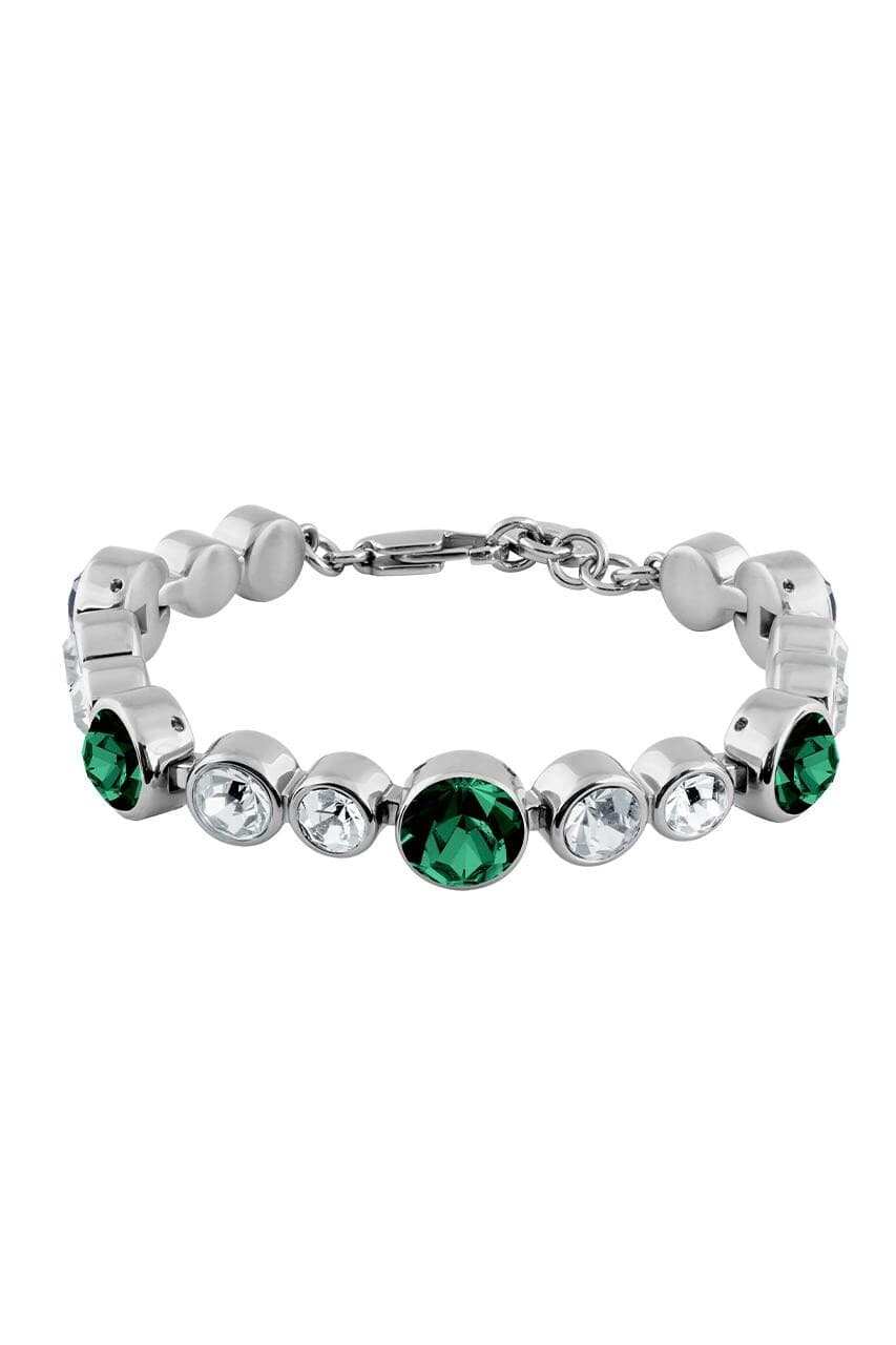 Dyrberg/Kern DYRBERG/KERN CALICE BRACELET 430168 (Silver, Green, ONESIZE)