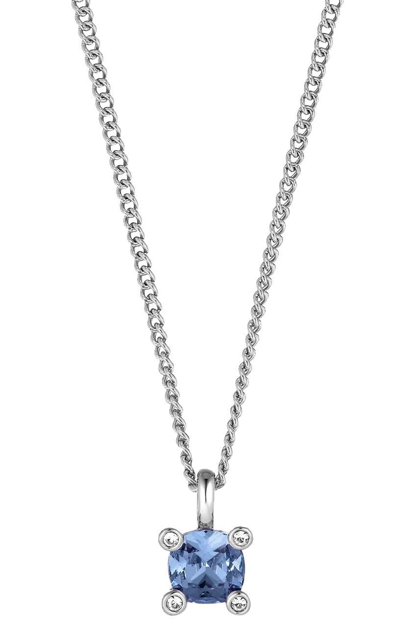 Dyrberg/Kern DYRBERG/KERN JULIA NECKLACE 420090 (Silver, Blue, ONESIZE)