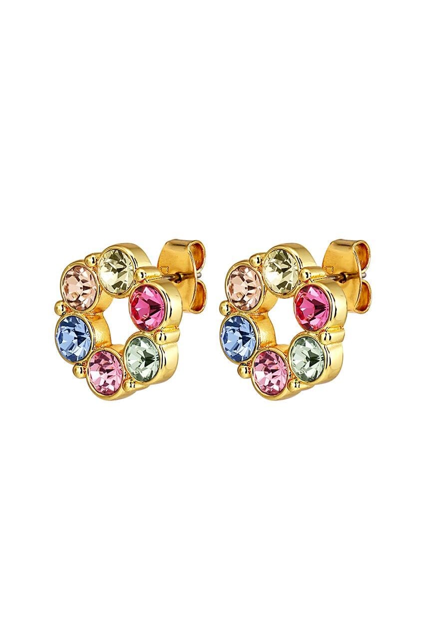 Dyrberg/Kern DYRBERG/KERN URSULAØRERING 440074 (Gold, Pastel, ONESIZE)