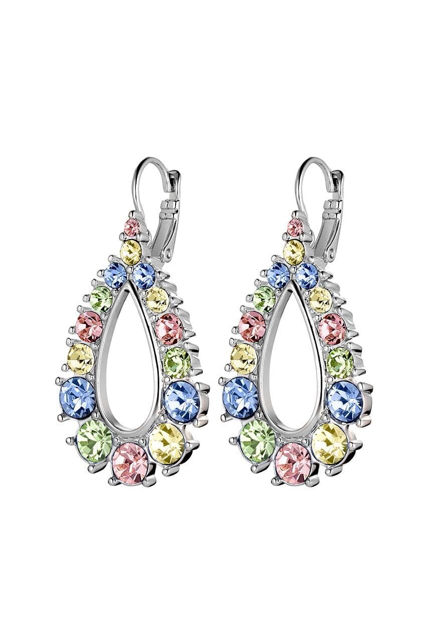 Dyrberg/Kern DYRBERG/KERN ZANETTAØRERING 440086 (Silver, Pastel, ONESIZE)