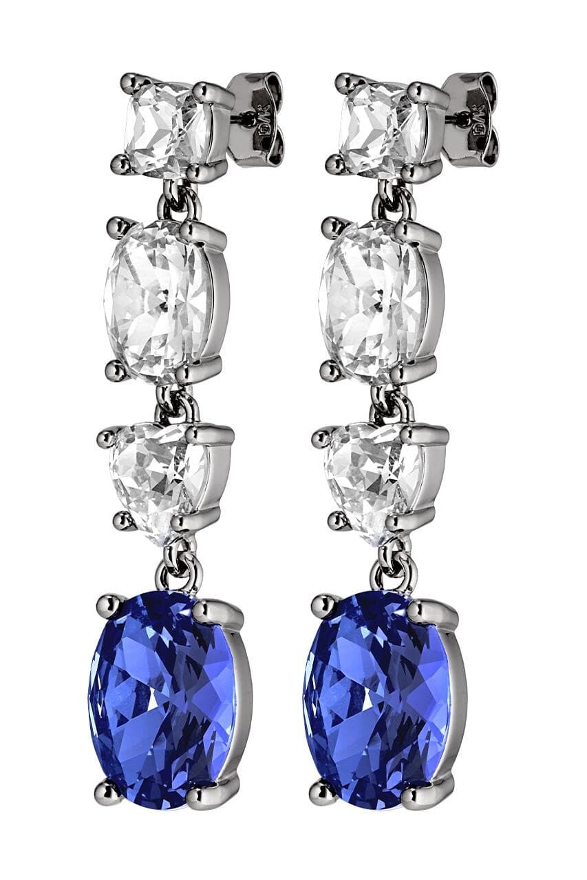 Dyrberg/Kern DYRBERG/KERN CARMENØRERING 440020 (Silver, Blue, ONESIZE)