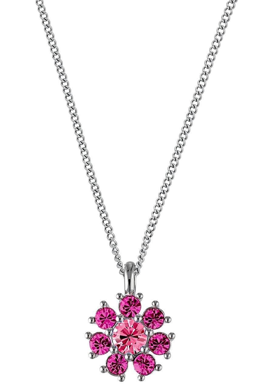 Dyrberg/Kern DYRBERG/KERN DELISE HALSKÆDE 440031 (Silver, Pink, ONESIZE)