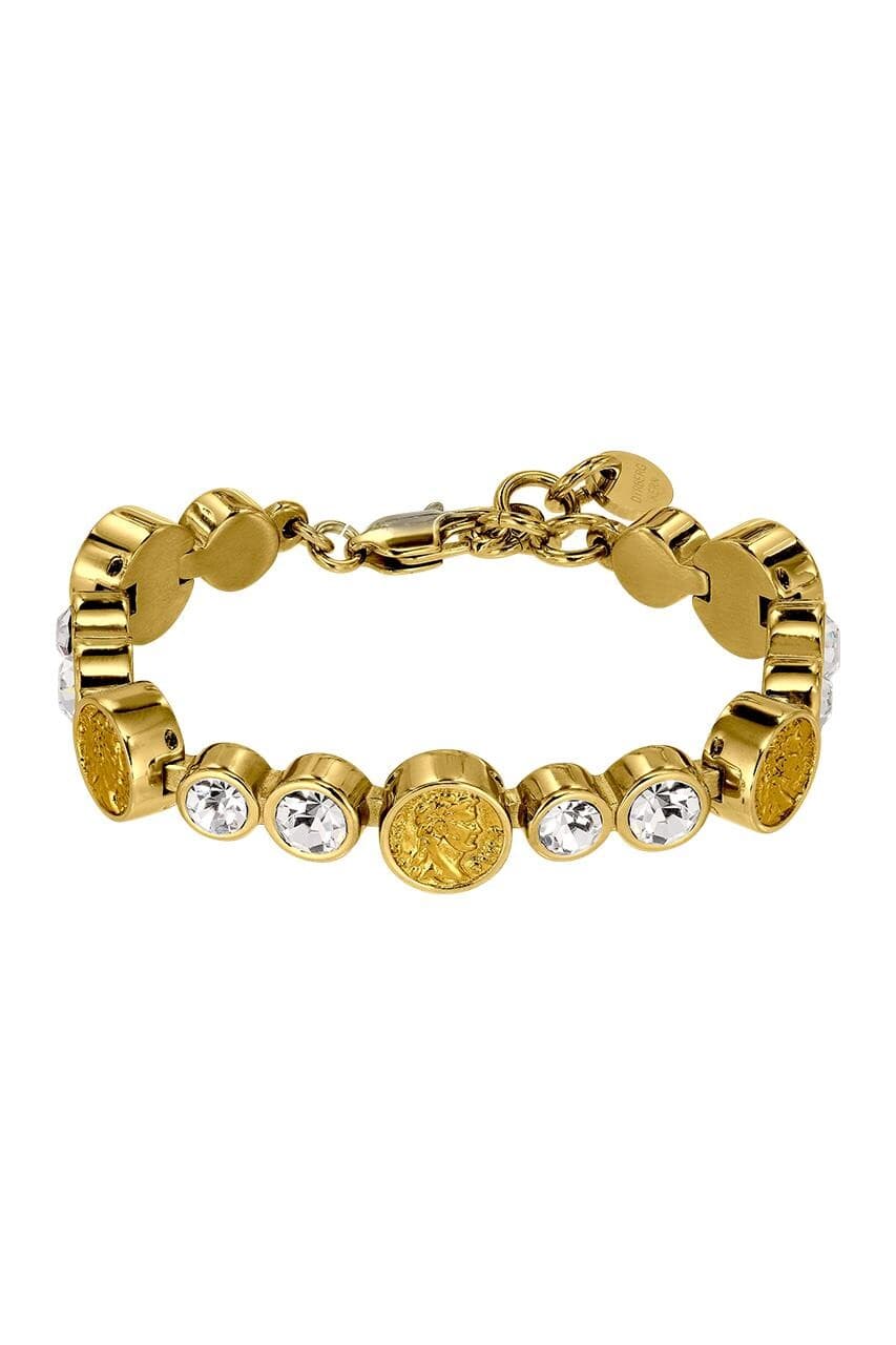 Dyrberg/Kern DYRBERG/KERN AUGUSTA ARMBÅND 440144 (Gold, Crystal, ONESIZE)