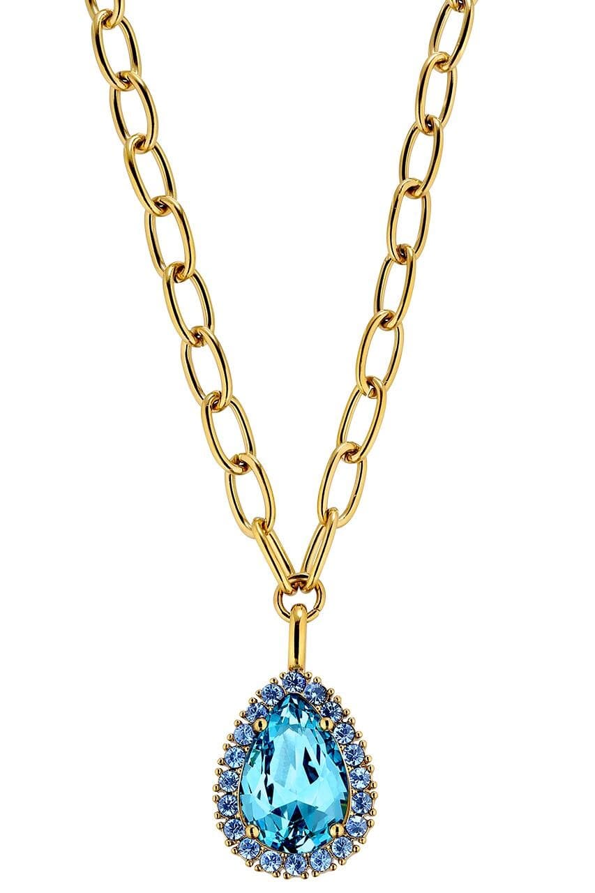 Dyrberg/Kern DYRBERG/KERN METTA HALSKÆDE 440102 (Gold, Blue, ONESIZE)