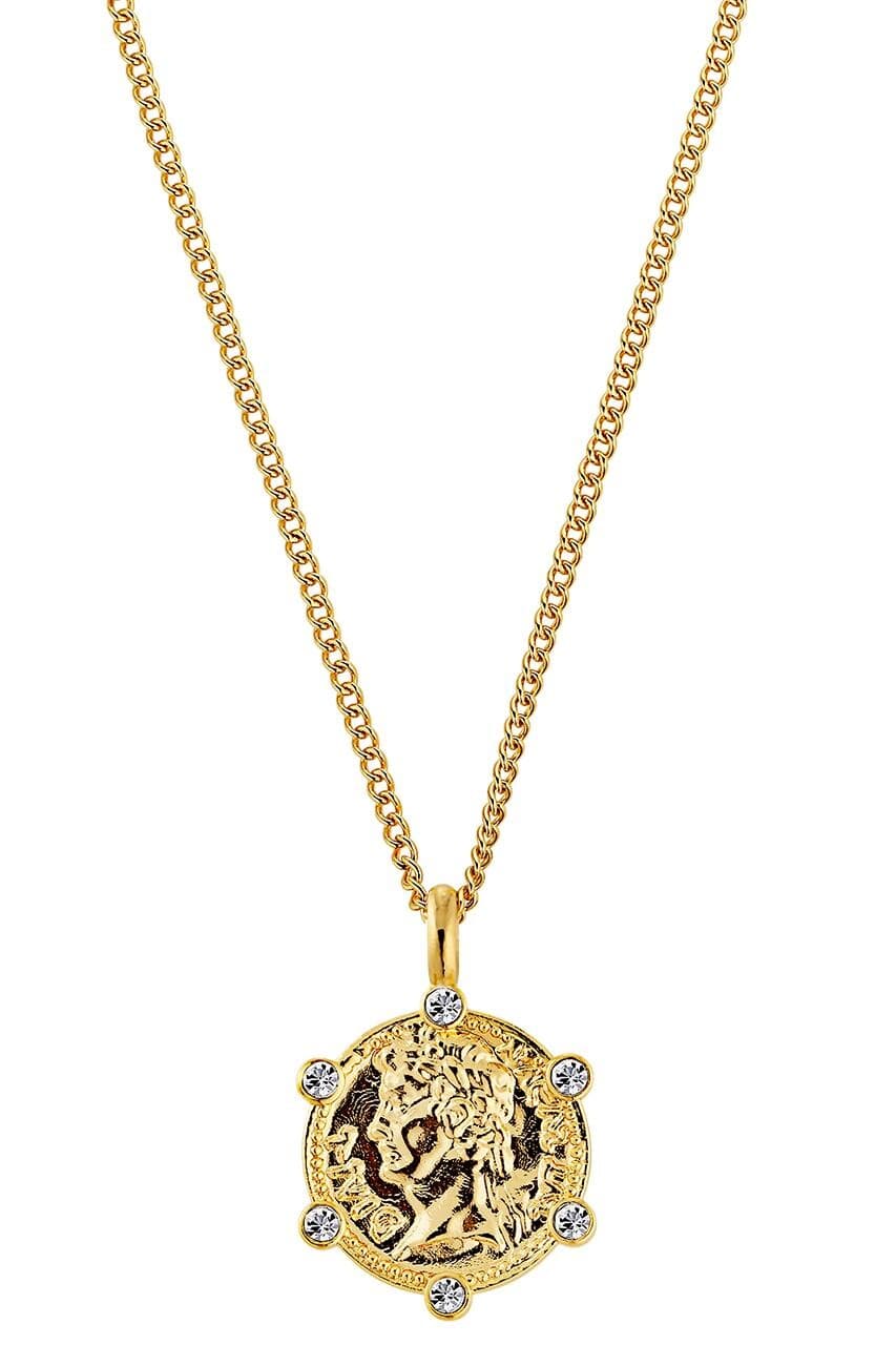 Dyrberg/Kern DYRBERG/KERN SIENA HALSKÆDE 440117 (Gold, Crystal, ONESIZE)