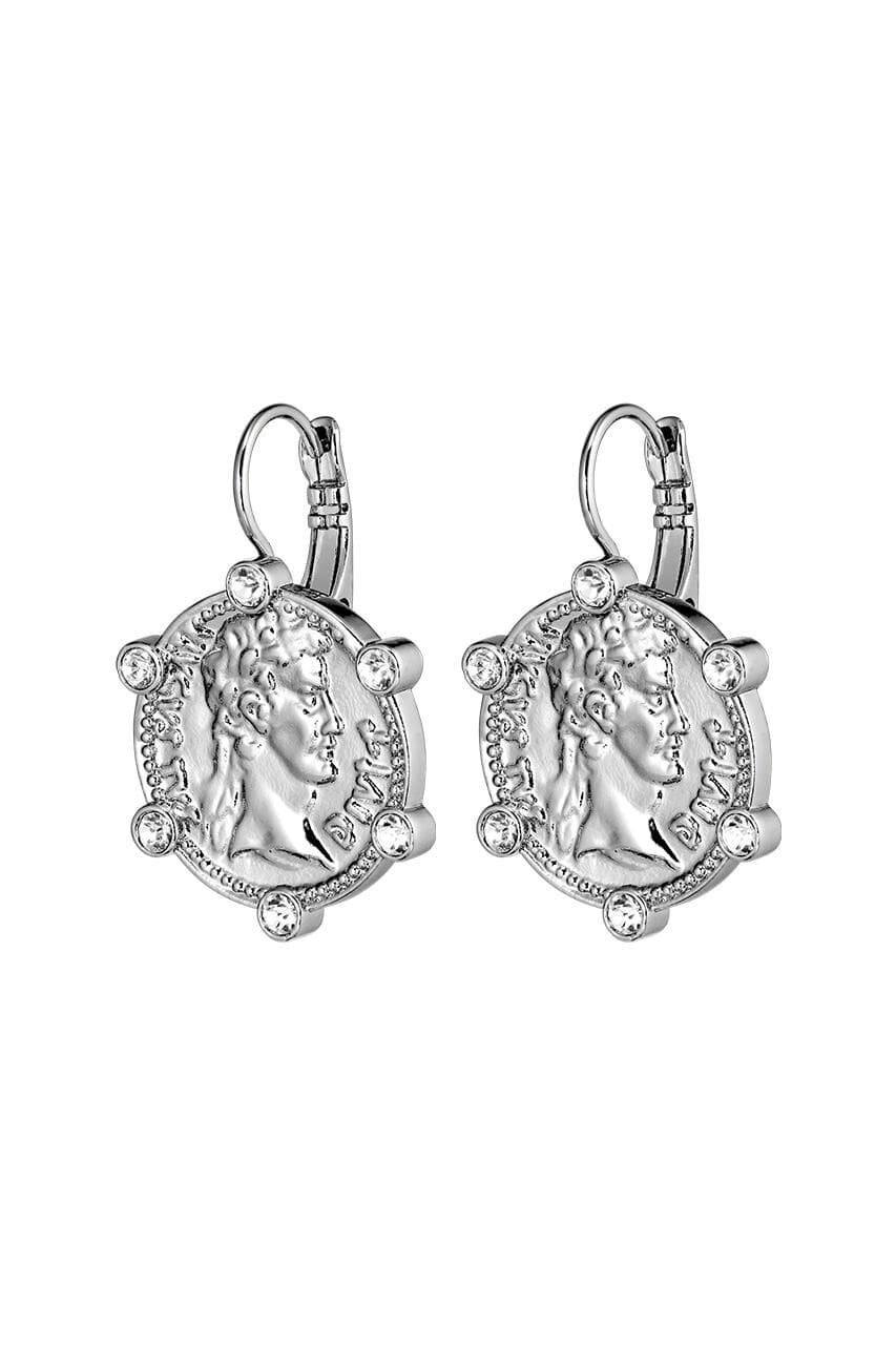 Dyrberg/Kern DYRBERG/KERN COMOØRERING 440119 (Silver, Crystal, ONESIZE)