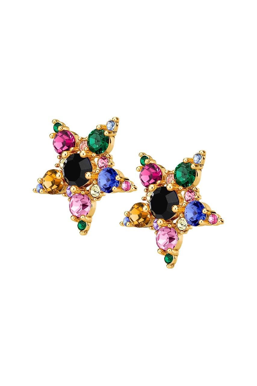 Dyrberg/Kern DYRBERG/KERN GEMINIØRERING 450003 (Gold, Rainbow, ONESIZE)