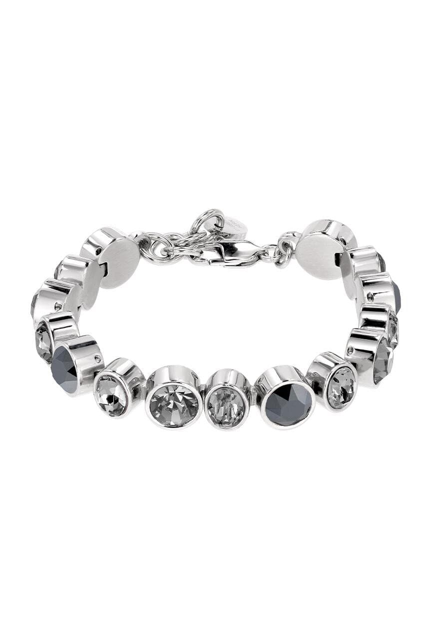 Dyrberg/Kern DYRBERG/KERN ELAINE ARMBÅND 450155 (Silver, Grey, ONESIZE)