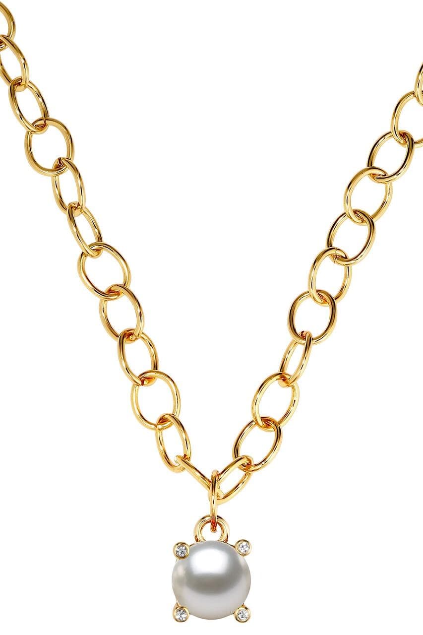 Dyrberg/Kern DYRBERG/KERN RAMINA HALSKÆDE 450127 (Gold, White, ONESIZE)