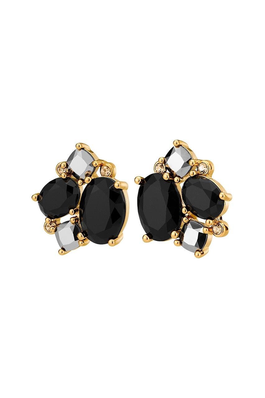 Dyrberg/Kern DYRBERG/KERN EMMAØRERING 450112 (Gold, Black, ONESIZE)