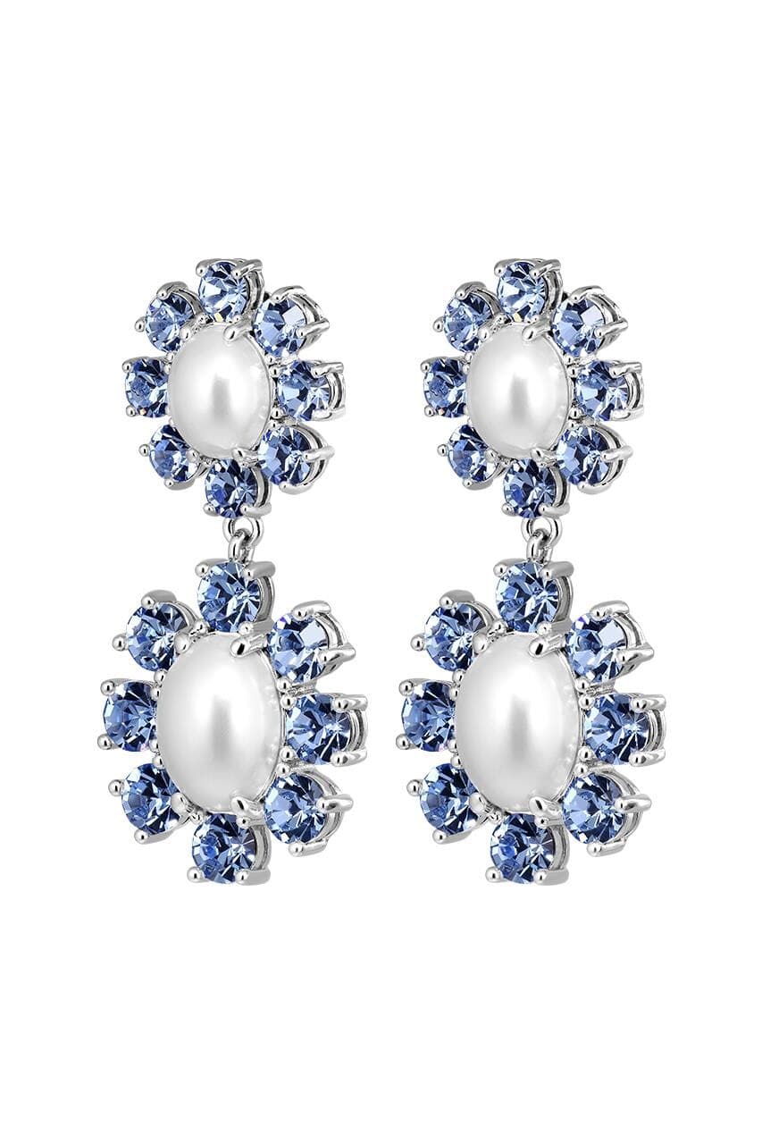 Dyrberg/Kern DYRBERG/KERN LINAØRERING 460505 (Silver, Blue, ONESIZE)