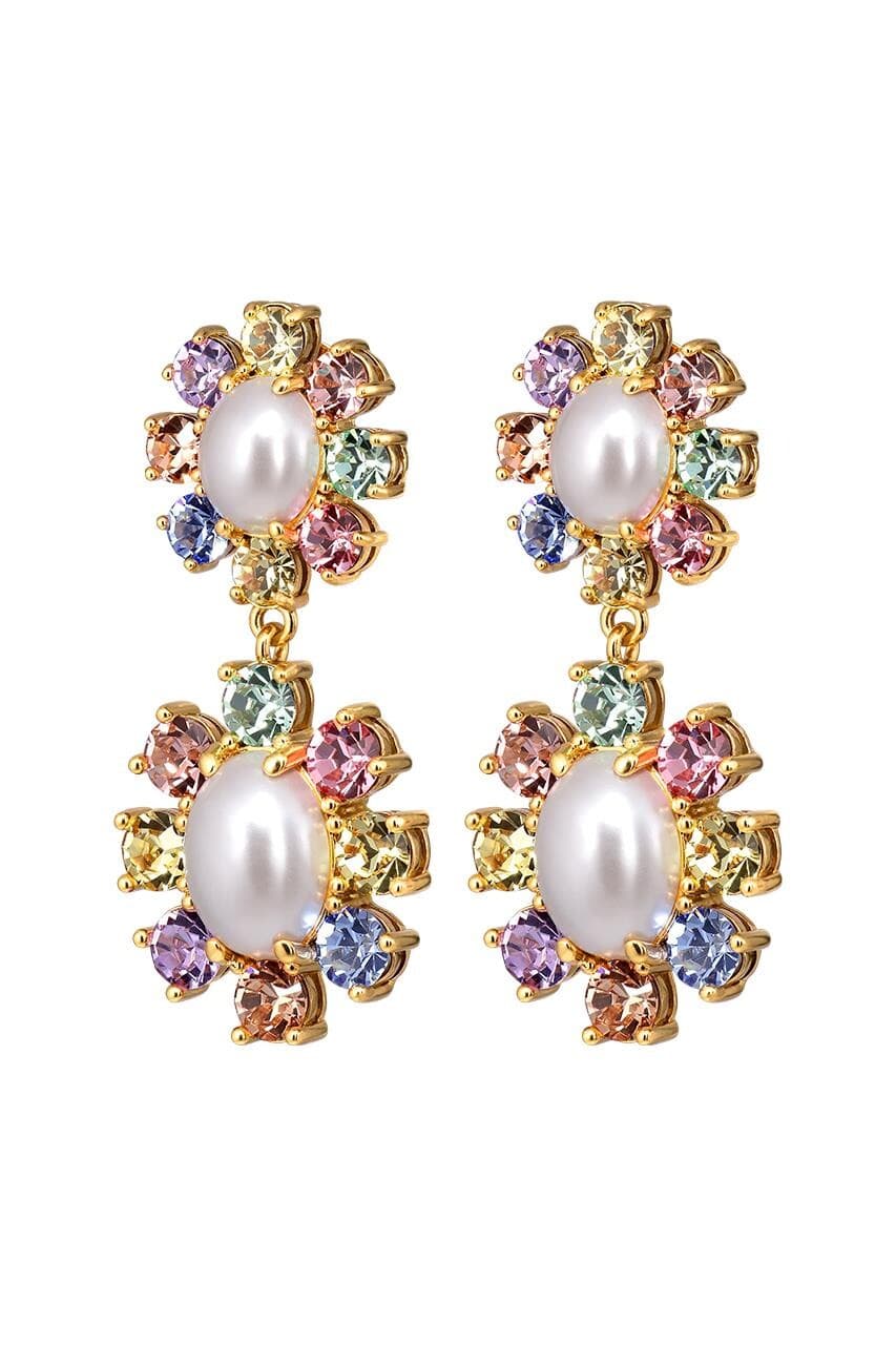 Dyrberg/Kern DYRBERG/KERN LINAØRERING 460507 (Gold, Pastel, ONESIZE)