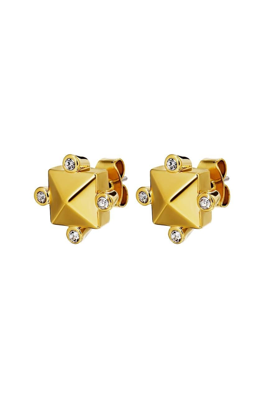 Dyrberg/Kern DYRBERG/KERN CHIRAØRERING 440004 (Gold, Crystal, ONESIZE)