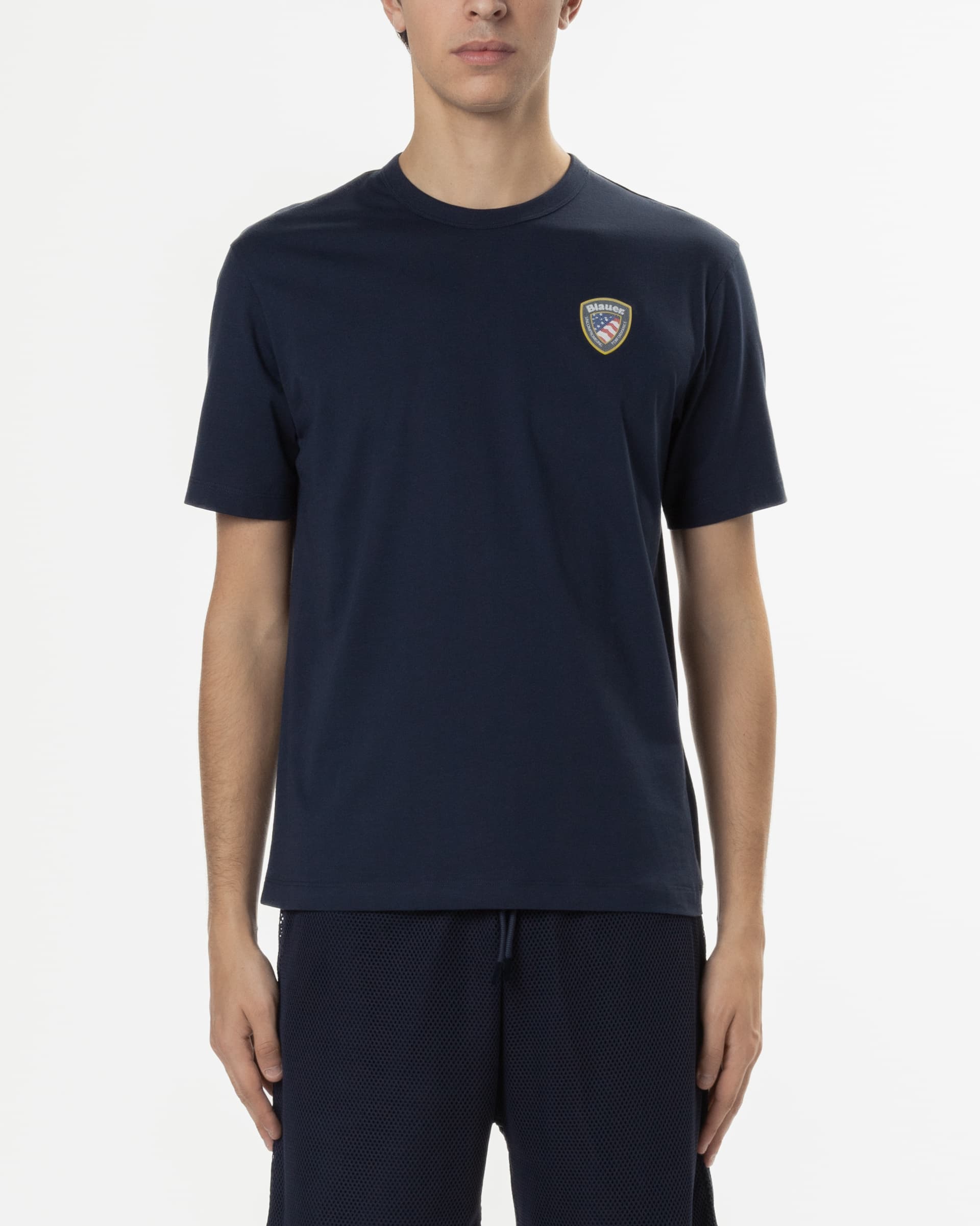 Blauer T-shirt Blauer 25SBLUH02194 Azul