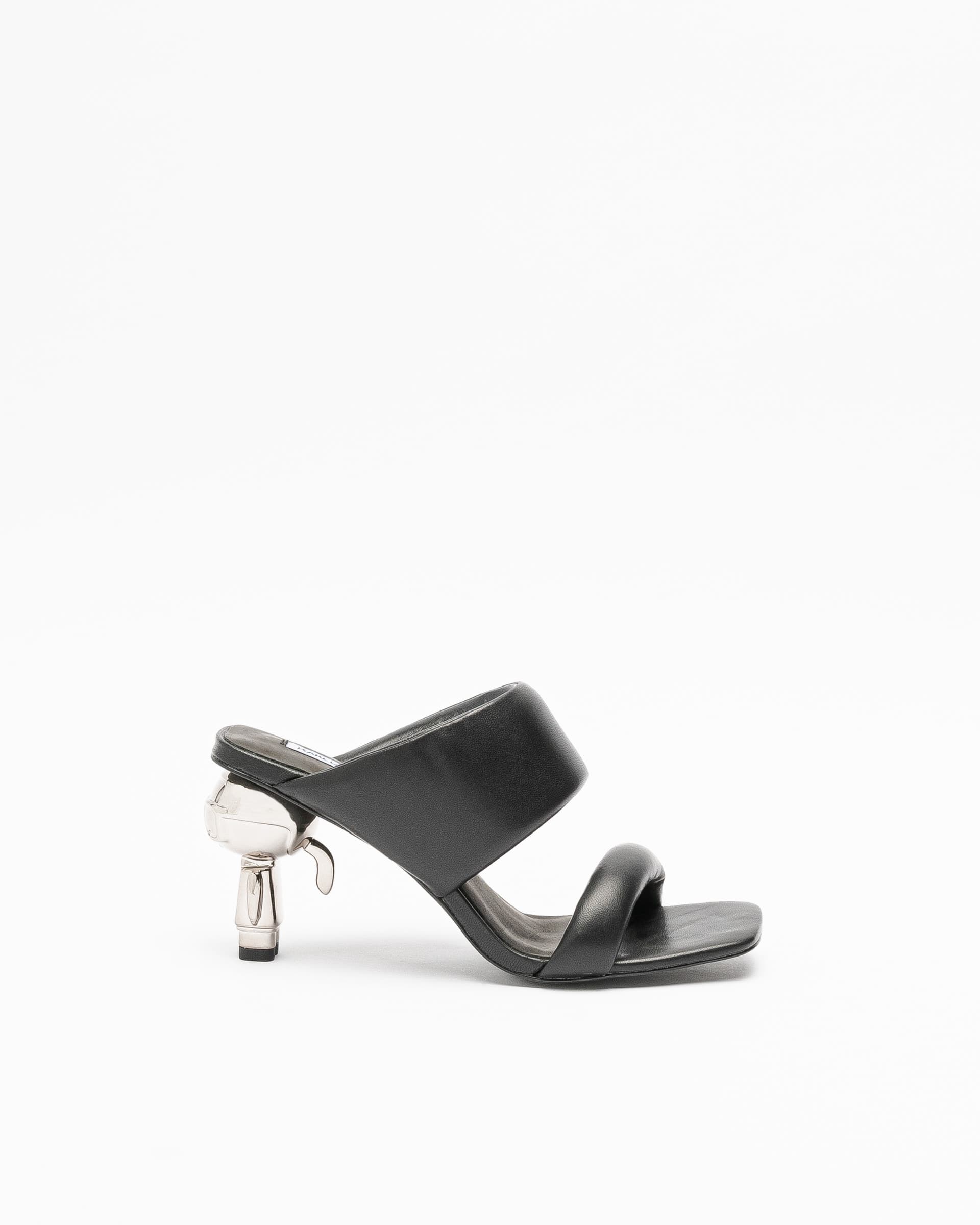 Karl Lagerfeld Socas Karl Lagerfeld IKON HEEL Padded 2-Strap Preto
