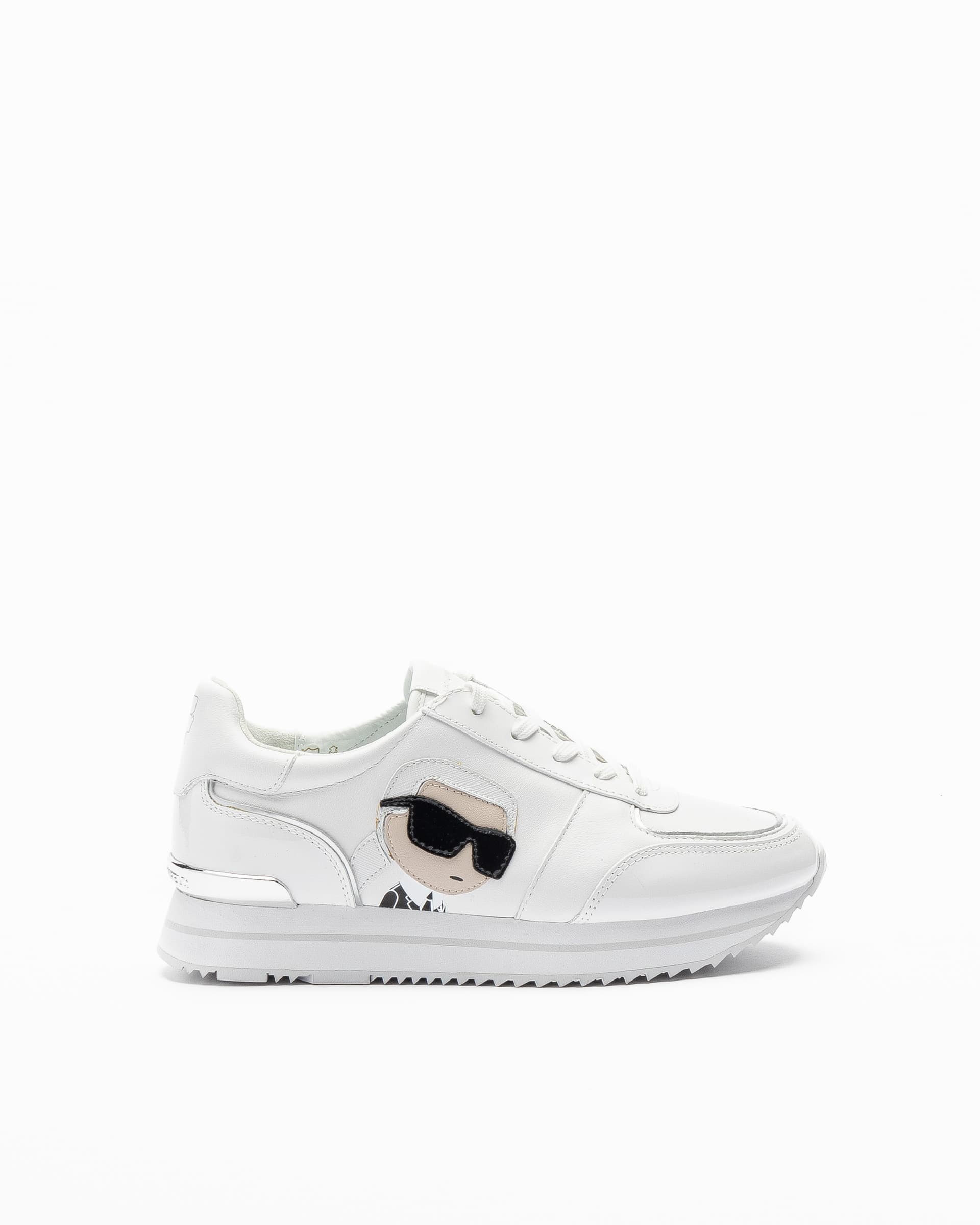 Karl Lagerfeld Sapatilhas Karl Lagerfeld Velocita II Karl NFT Lo Lace Branco