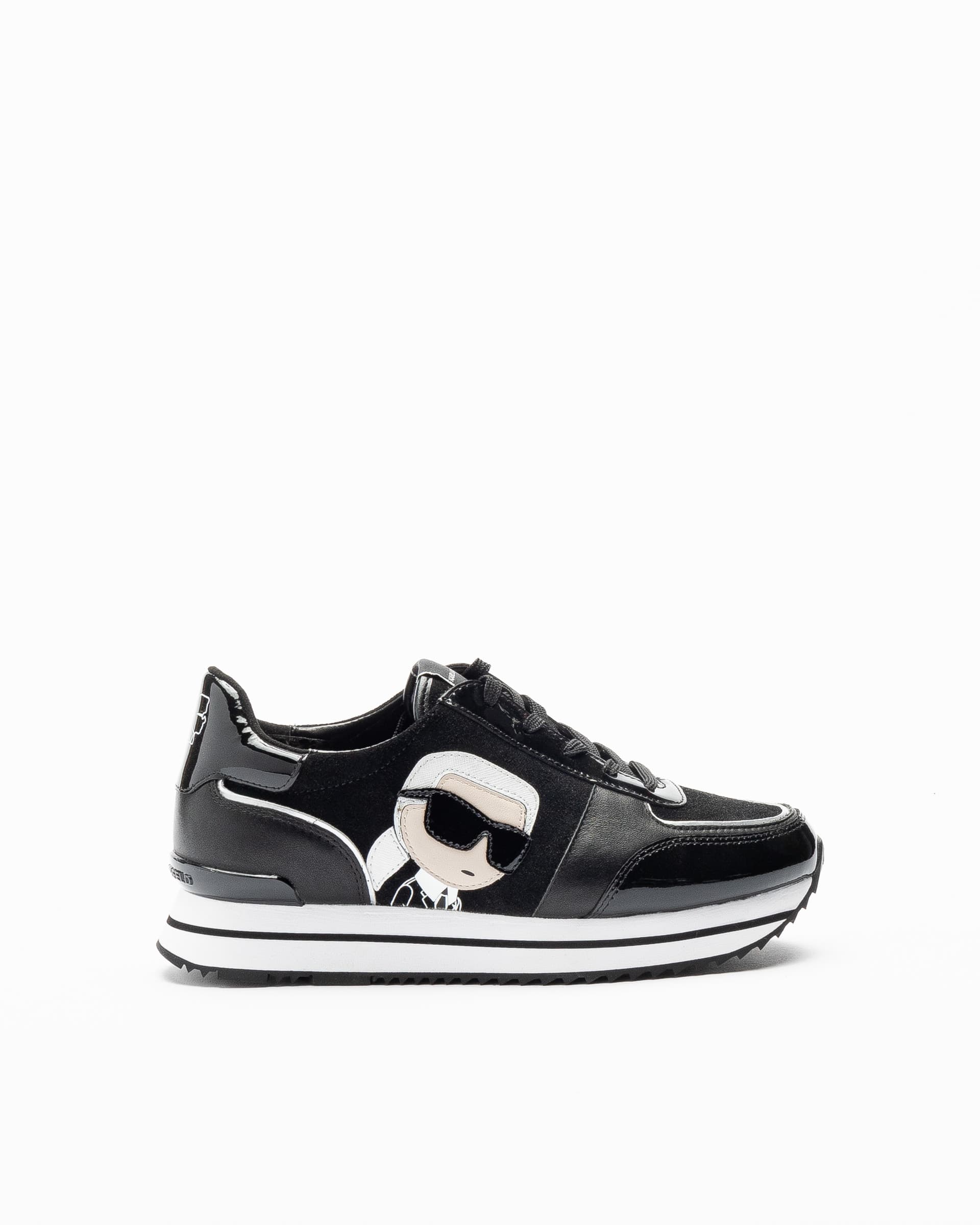 Karl Lagerfeld Sapatilhas Karl Lagerfeld Velocita II Karl NFT Lo Lace Preto