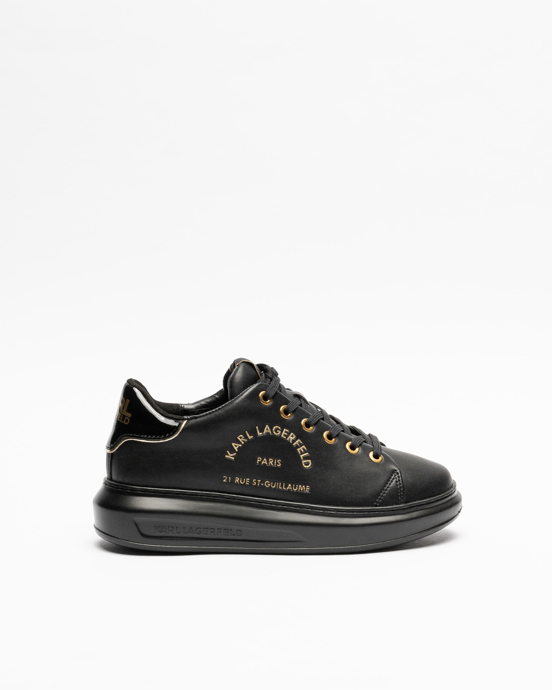Karl Lagerfeld Sapatilhas Karl Lagerfeld Kapri Metal Maison Glitter Preto