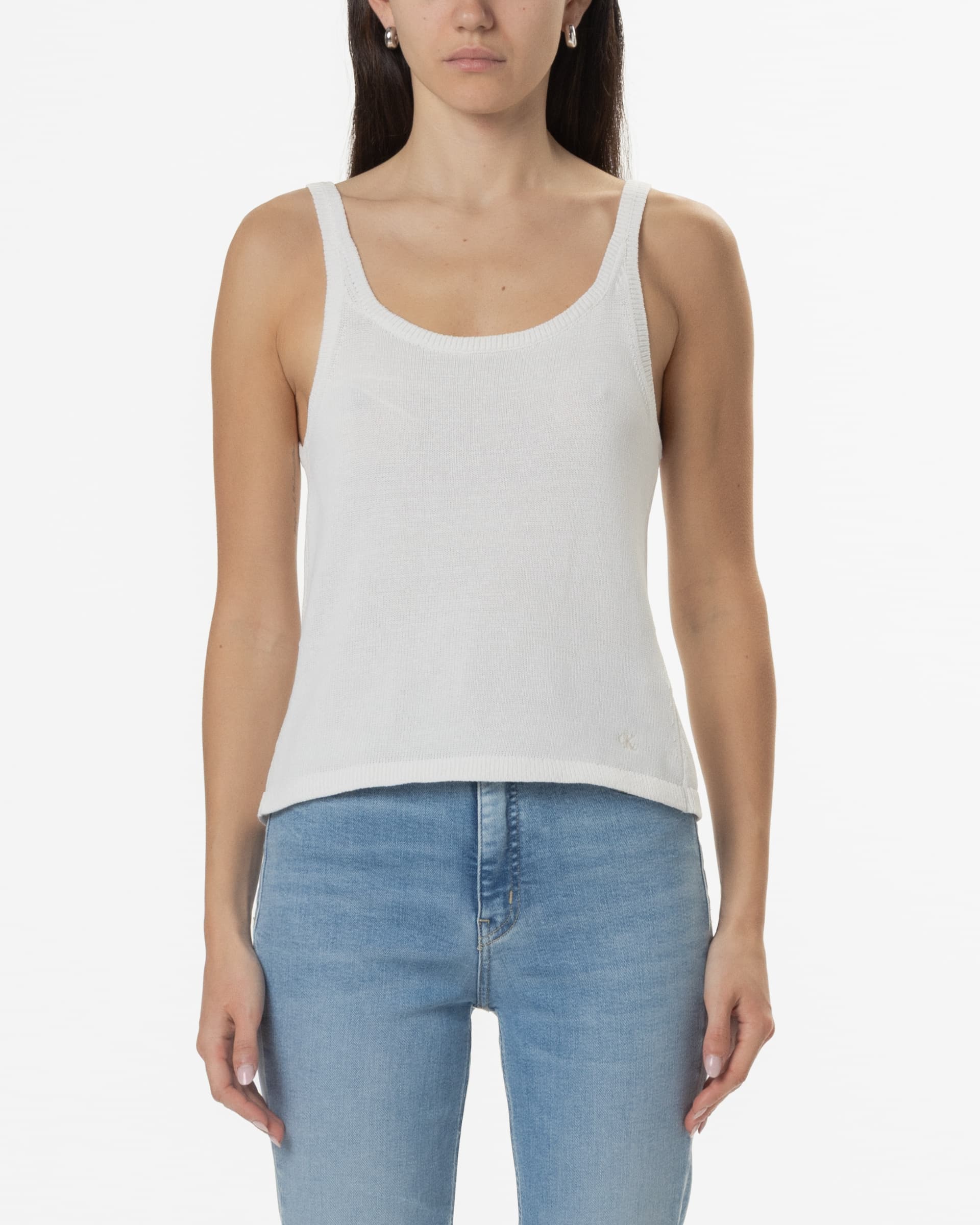 Calvin Klein Jeans Top Calvin Klein Jeans J20J225228 Branco