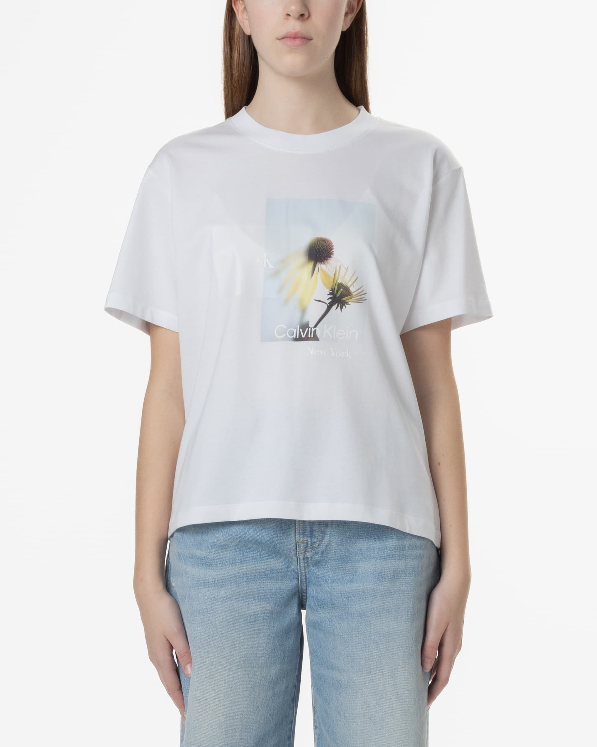 Calvin Klein Jeans T-shirt Calvin Klein Jeans J20J225530 Branco