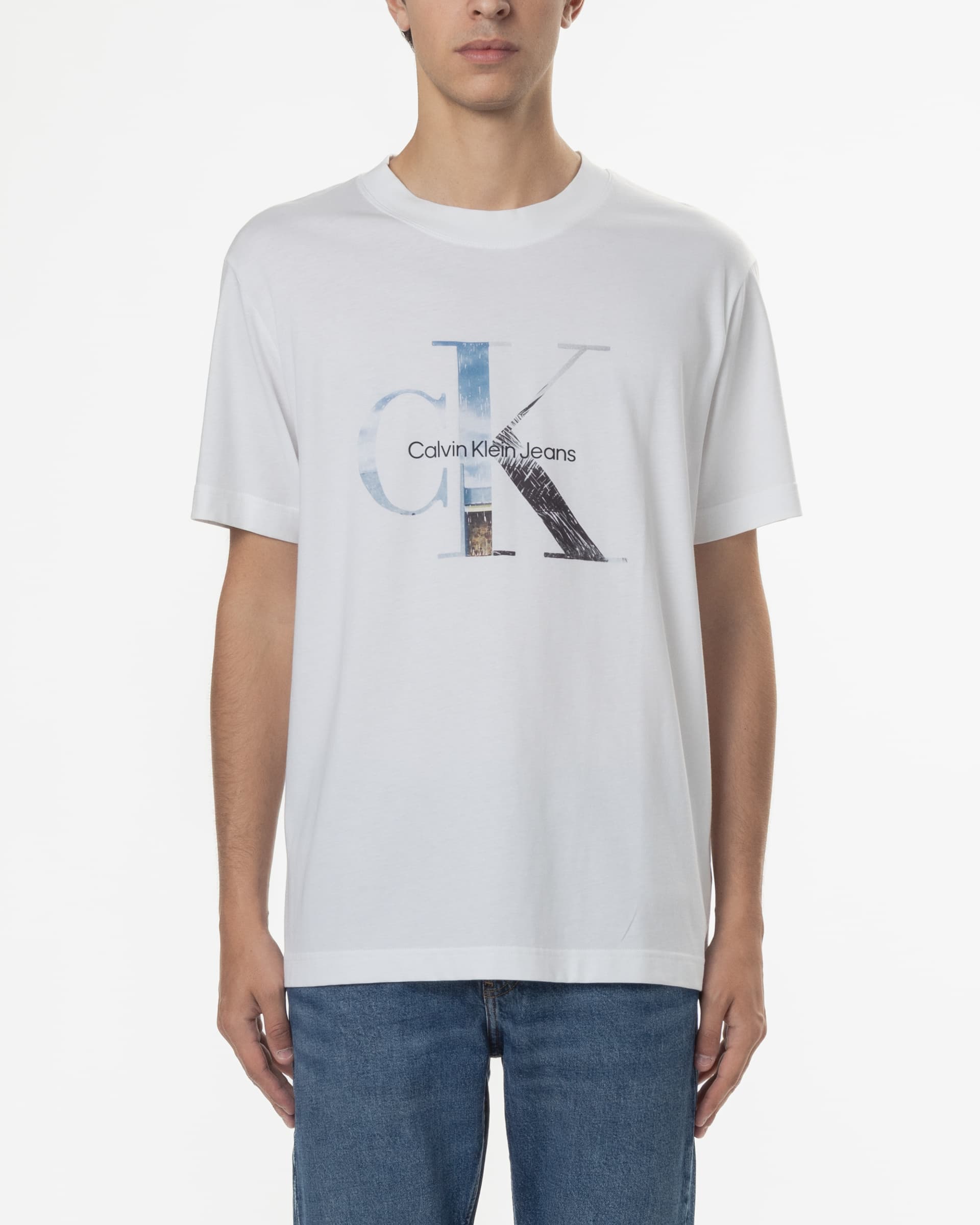 Calvin Klein Jeans T-shirt Calvin Klein Jeans J30J327483 Branco