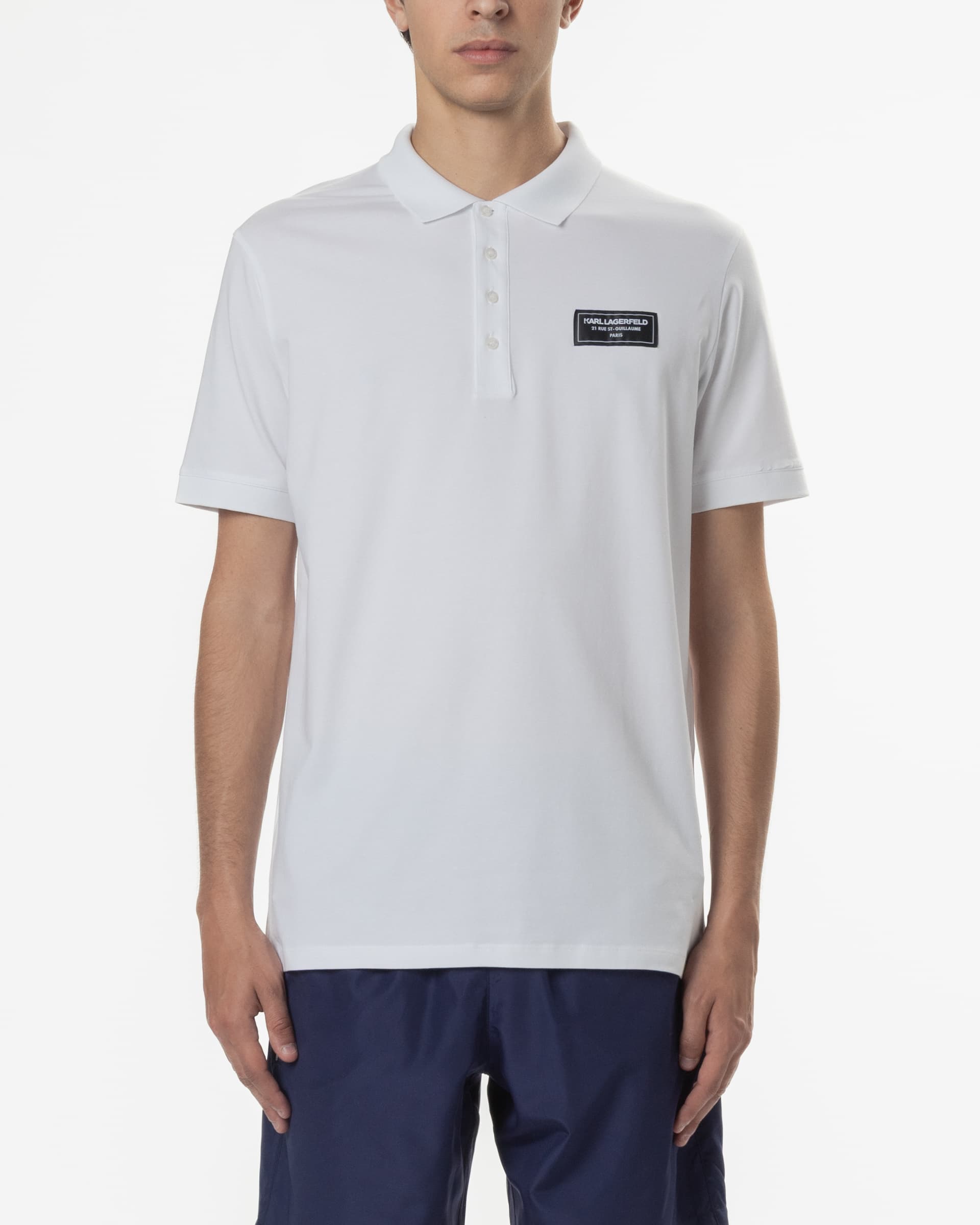 Karl Lagerfeld Polo Karl Lagerfeld 745019-552221 Branco