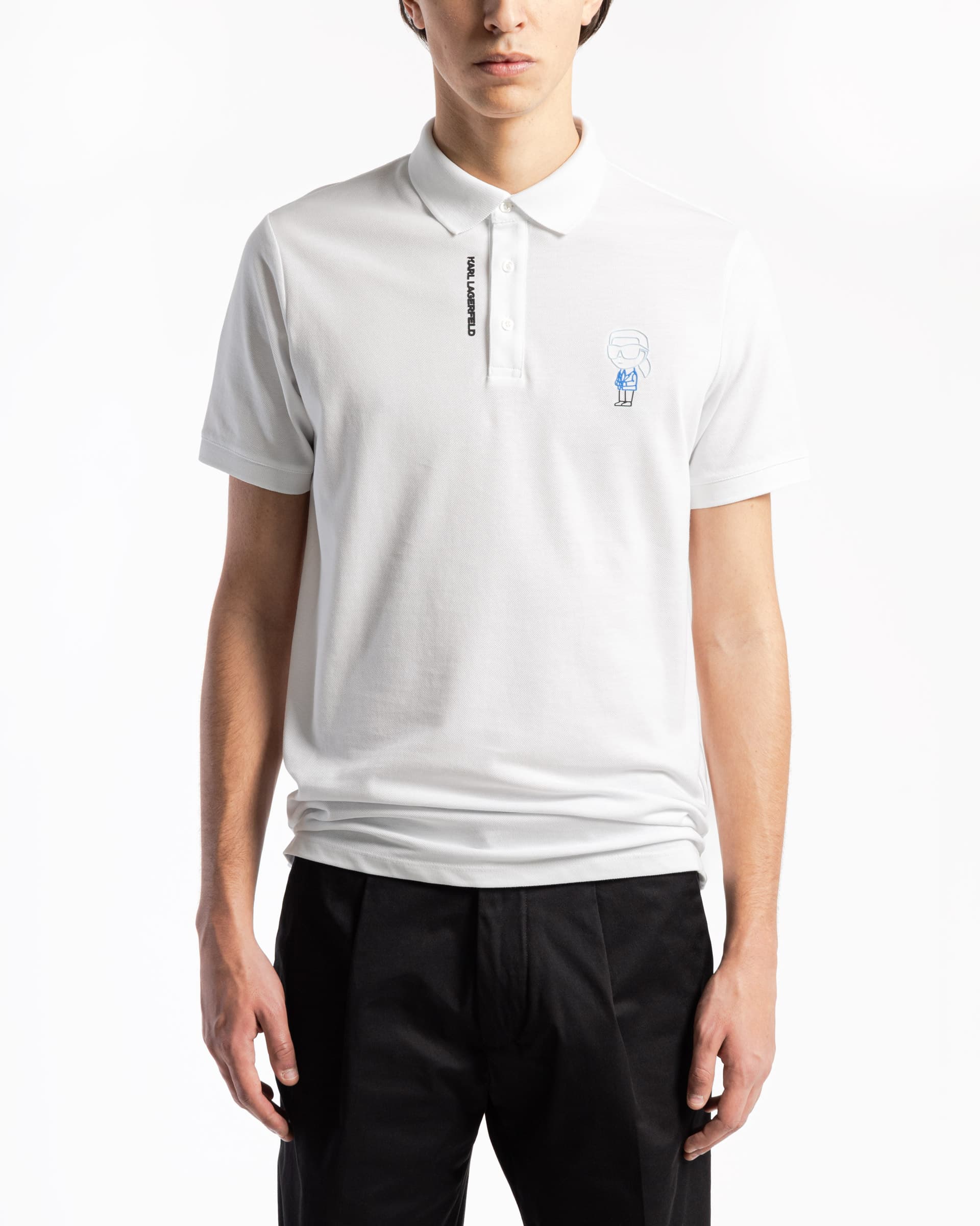 Karl Lagerfeld Polo Karl Lagerfeld 745401 Branco