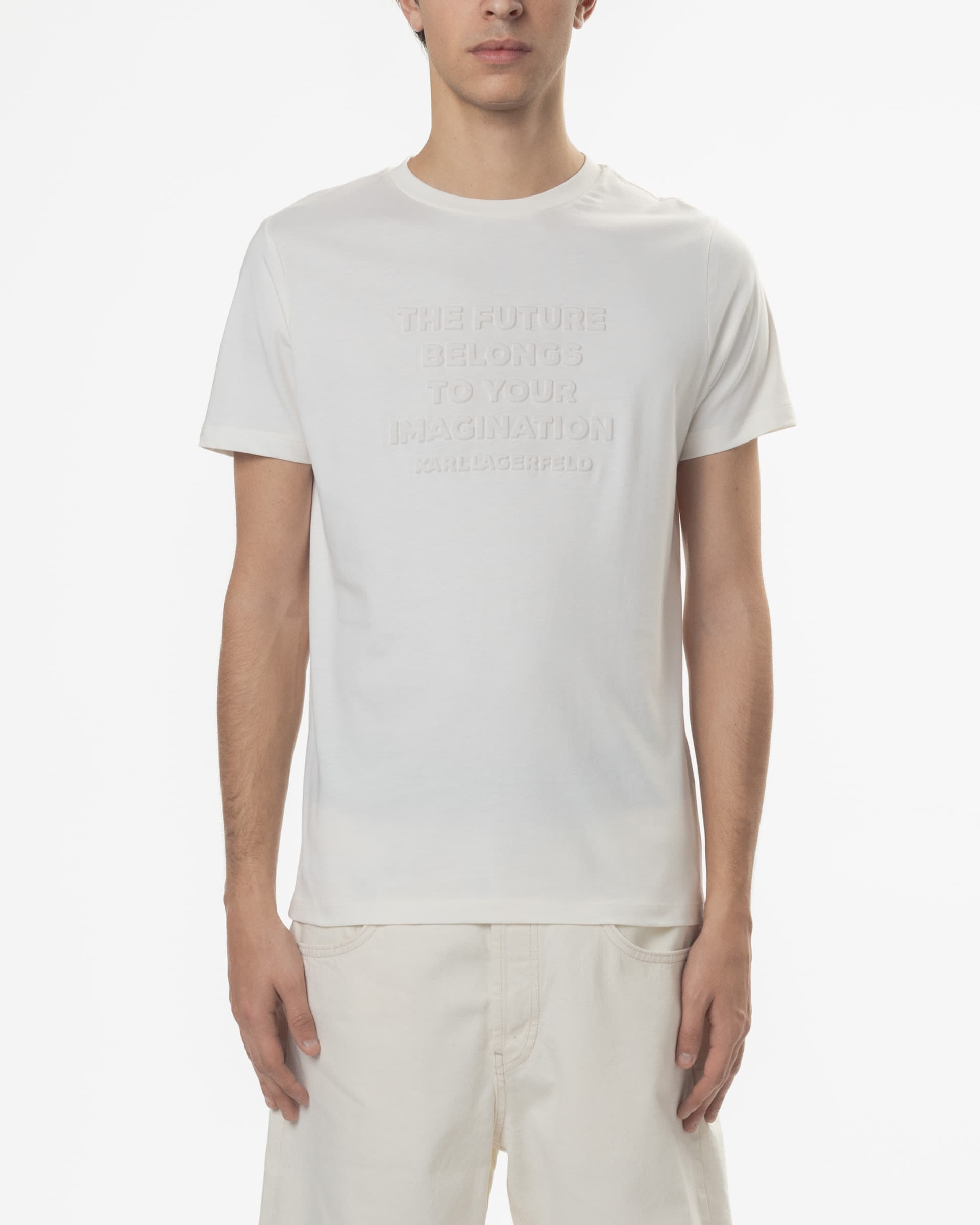 Karl Lagerfeld T-shirt Karl Lagerfeld 551225-755085 Branco
