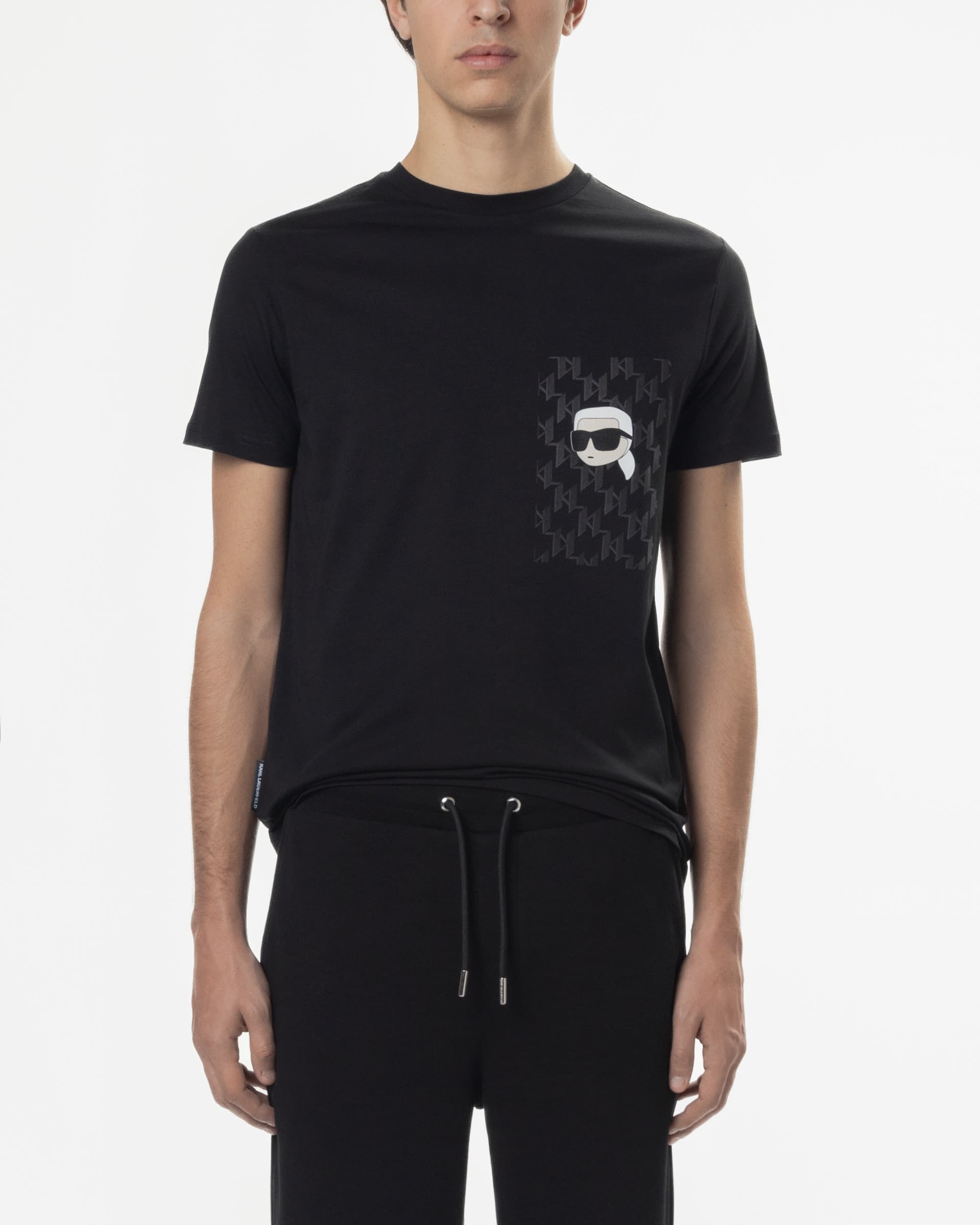 Karl Lagerfeld T-shirt Karl Lagerfeld 551251-755095 Preto