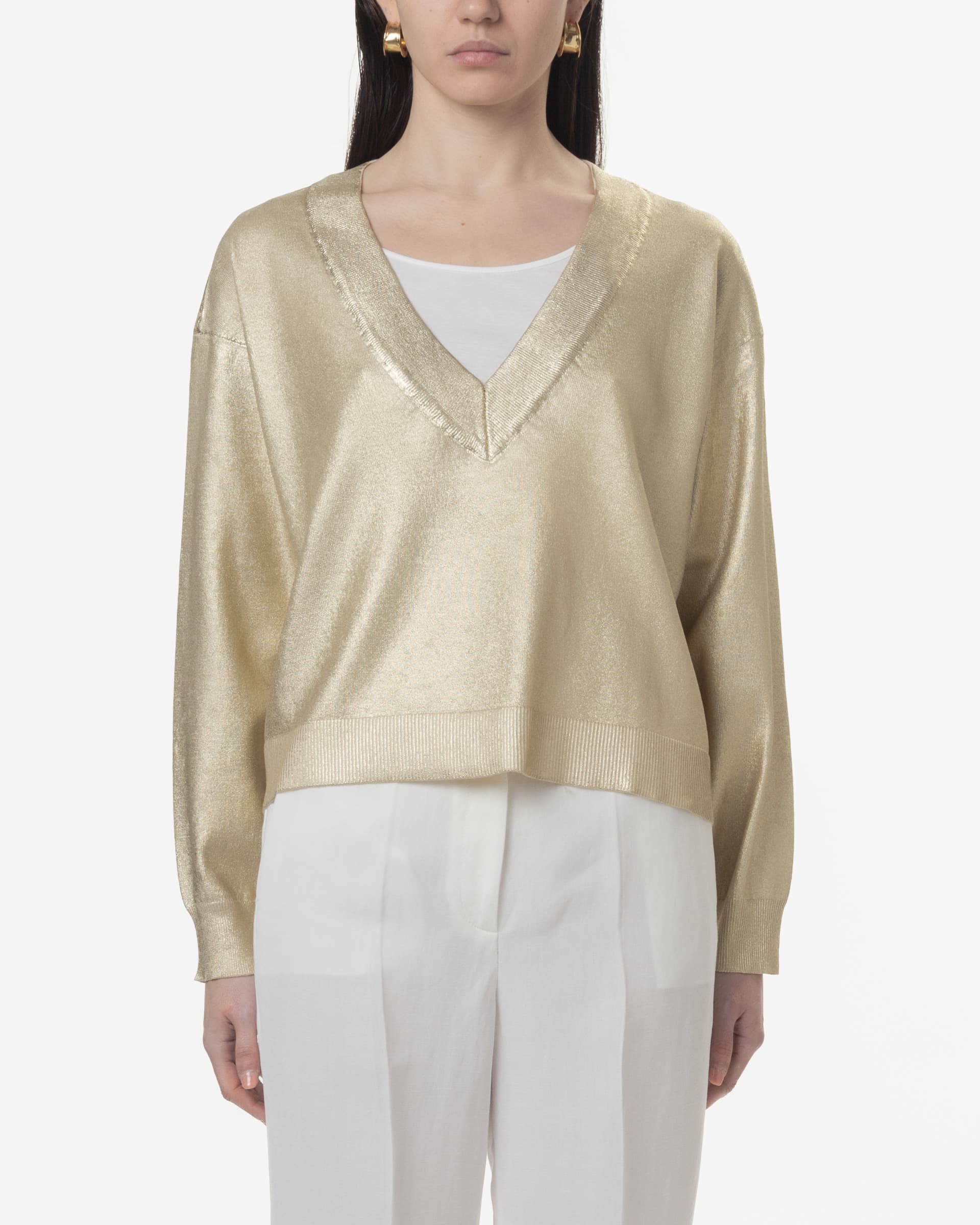 Lola Casademunt Camisola Lola Casademunt MS2511006 Dourado