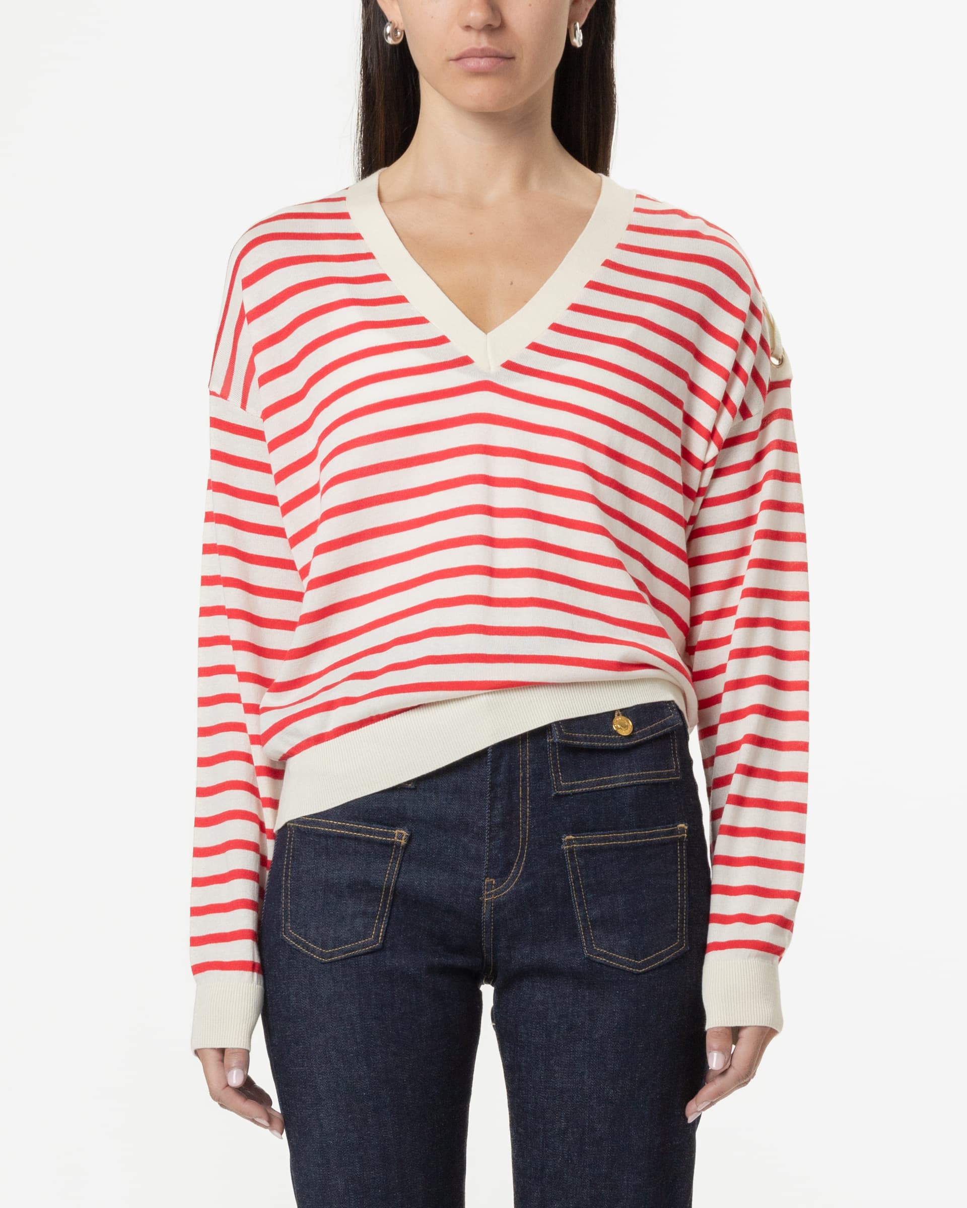 Lola Casademunt Camisola de malha Lola Casademunt MS2511012 Branco