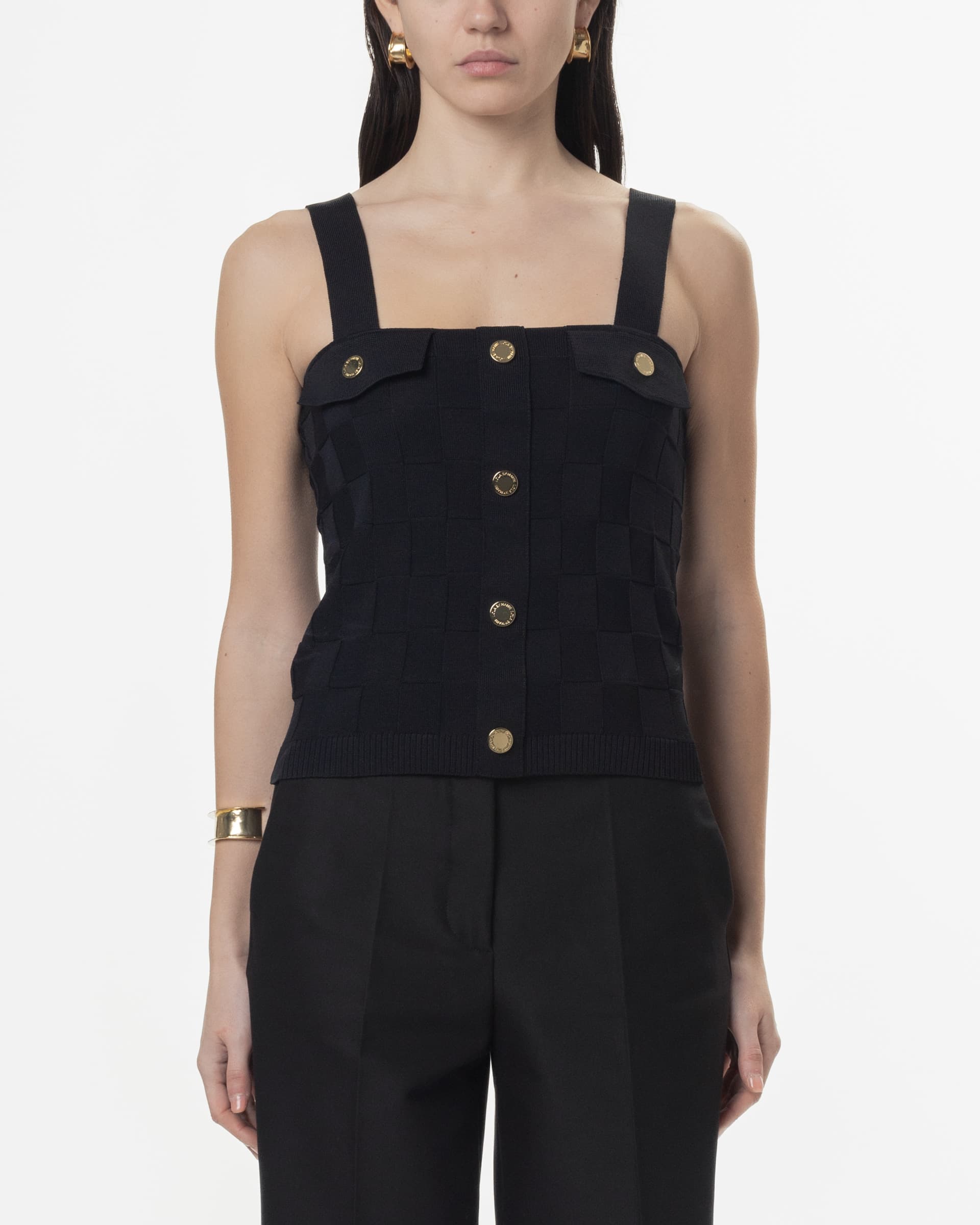 Lola Casademunt Top Lola Casademunt MS2515049 Preto