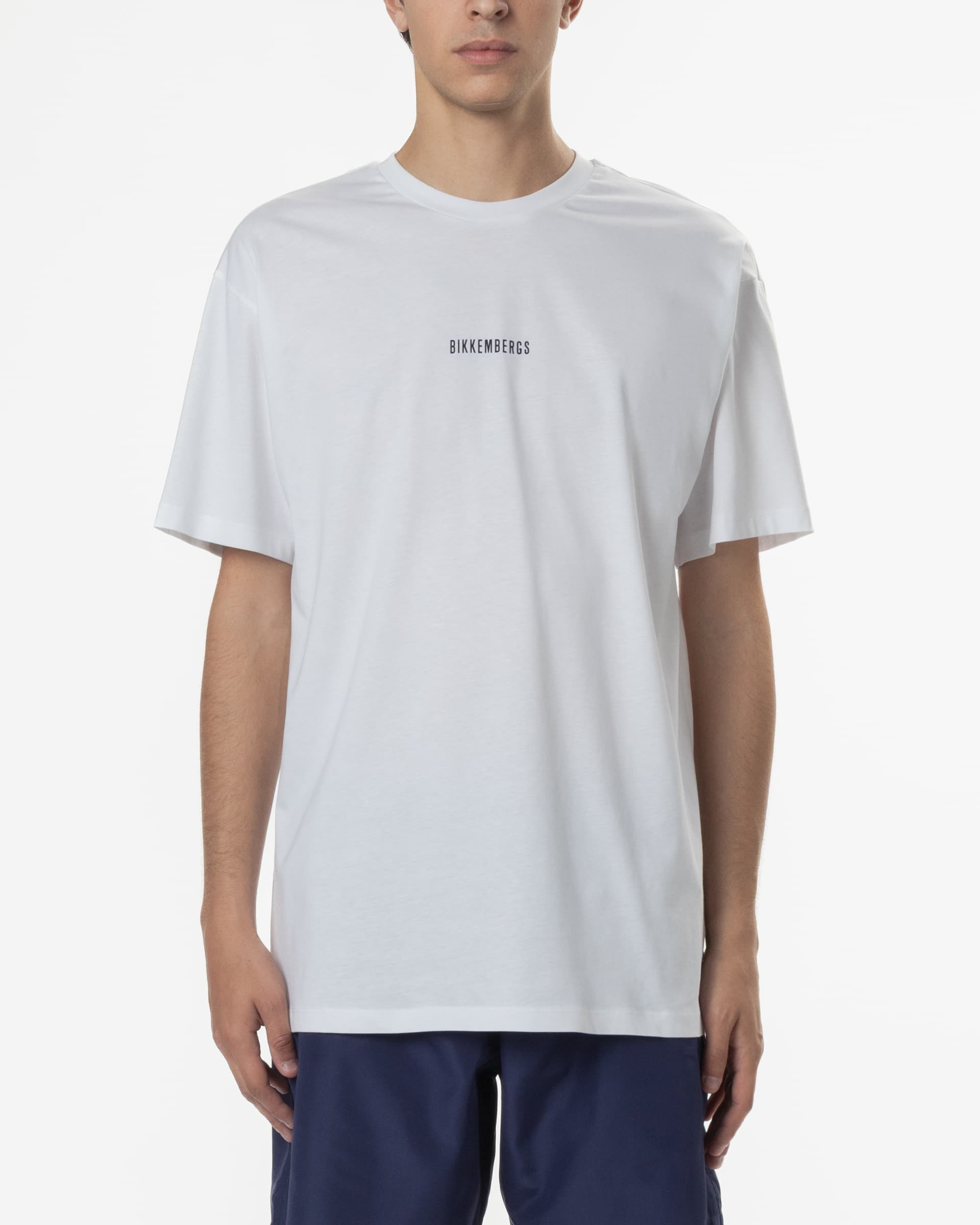 Bikkembergs T-shirt Bikkembergs BMT0704 Branco