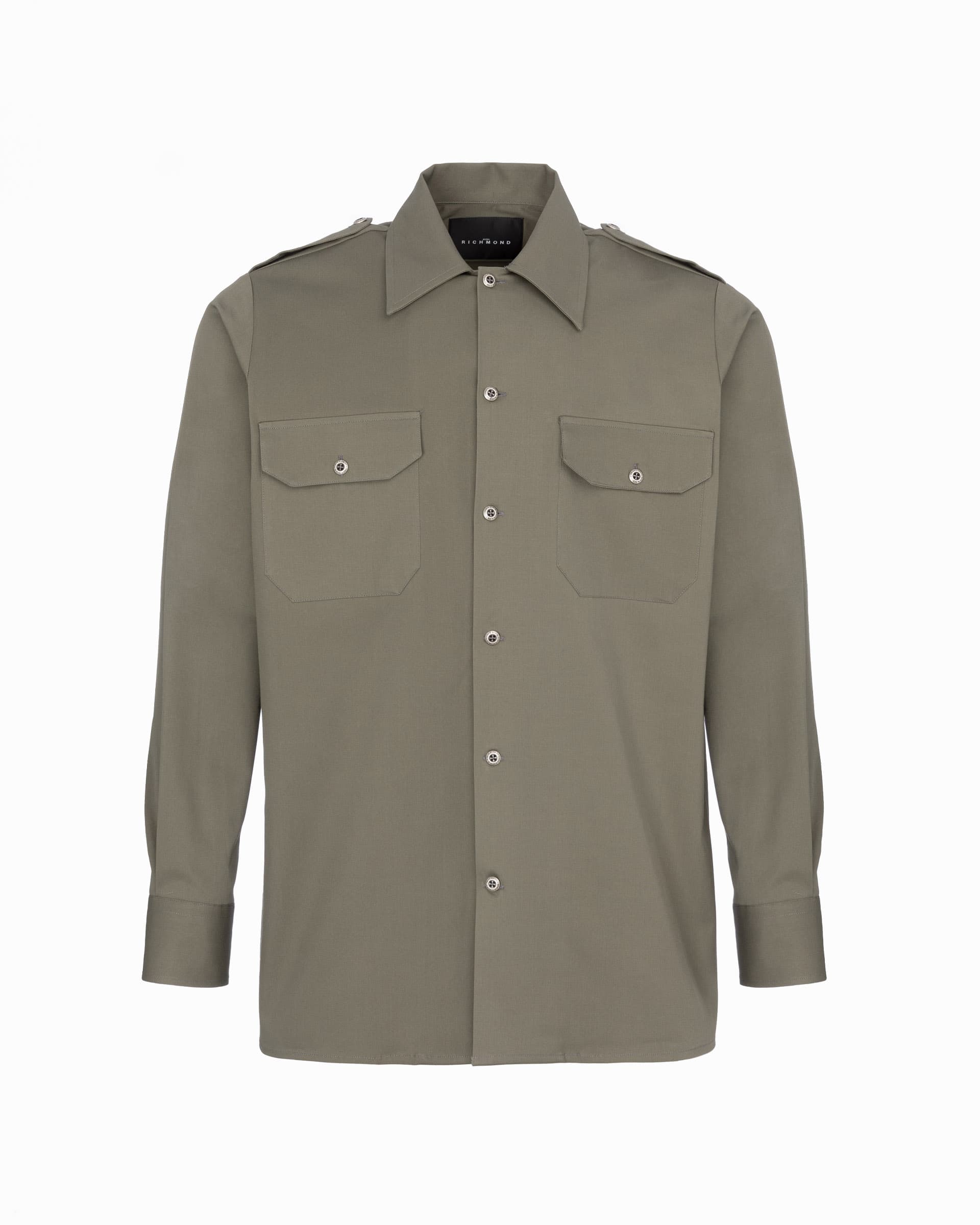 John Richmond Camisa John Richmond RMP22073CA Verde