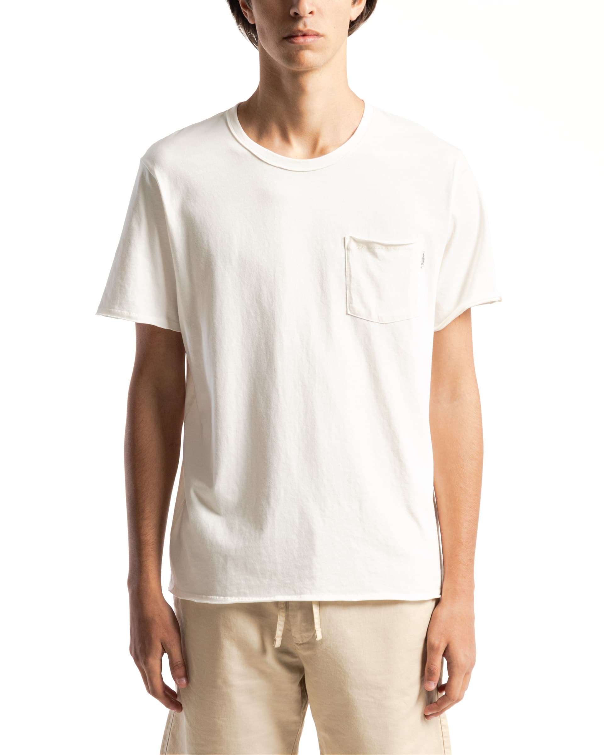 Pepe Jeans London T-shirt Pepe Jeans London Single Carrinson PM509392 Branco