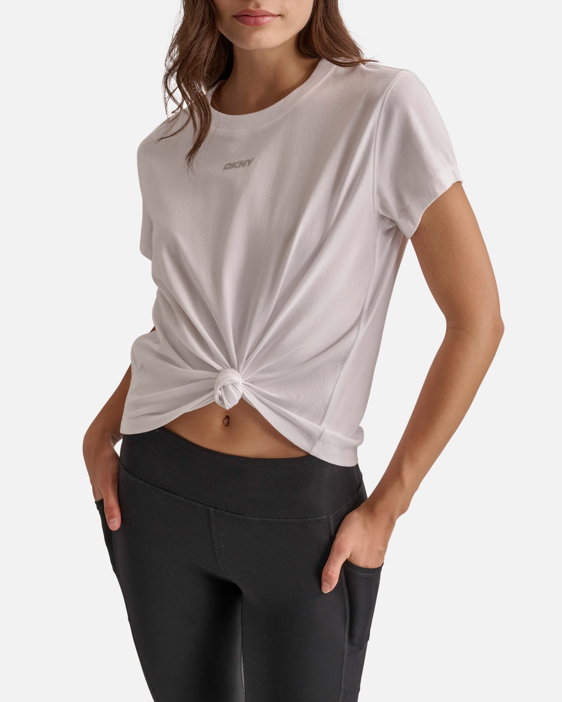 DKNY Sport T-shirt DKNY Sport DP4T9994 Branco
