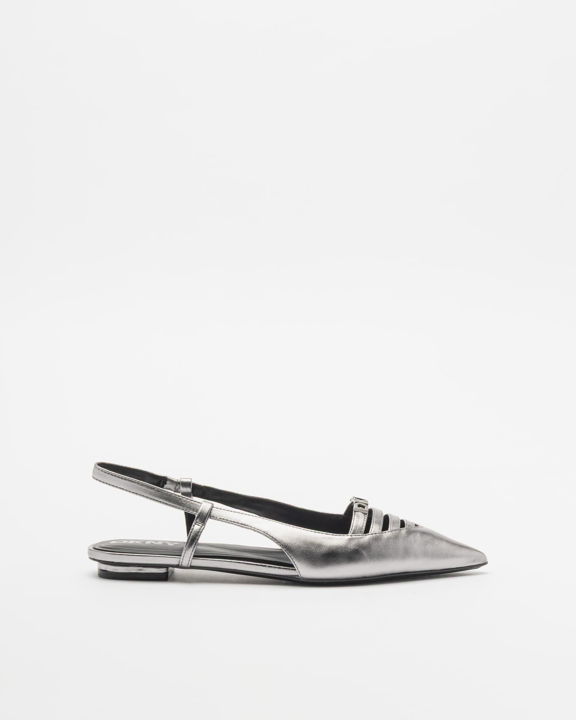 Dkny Sapato aberto atrás Dkny Mikado Prateado