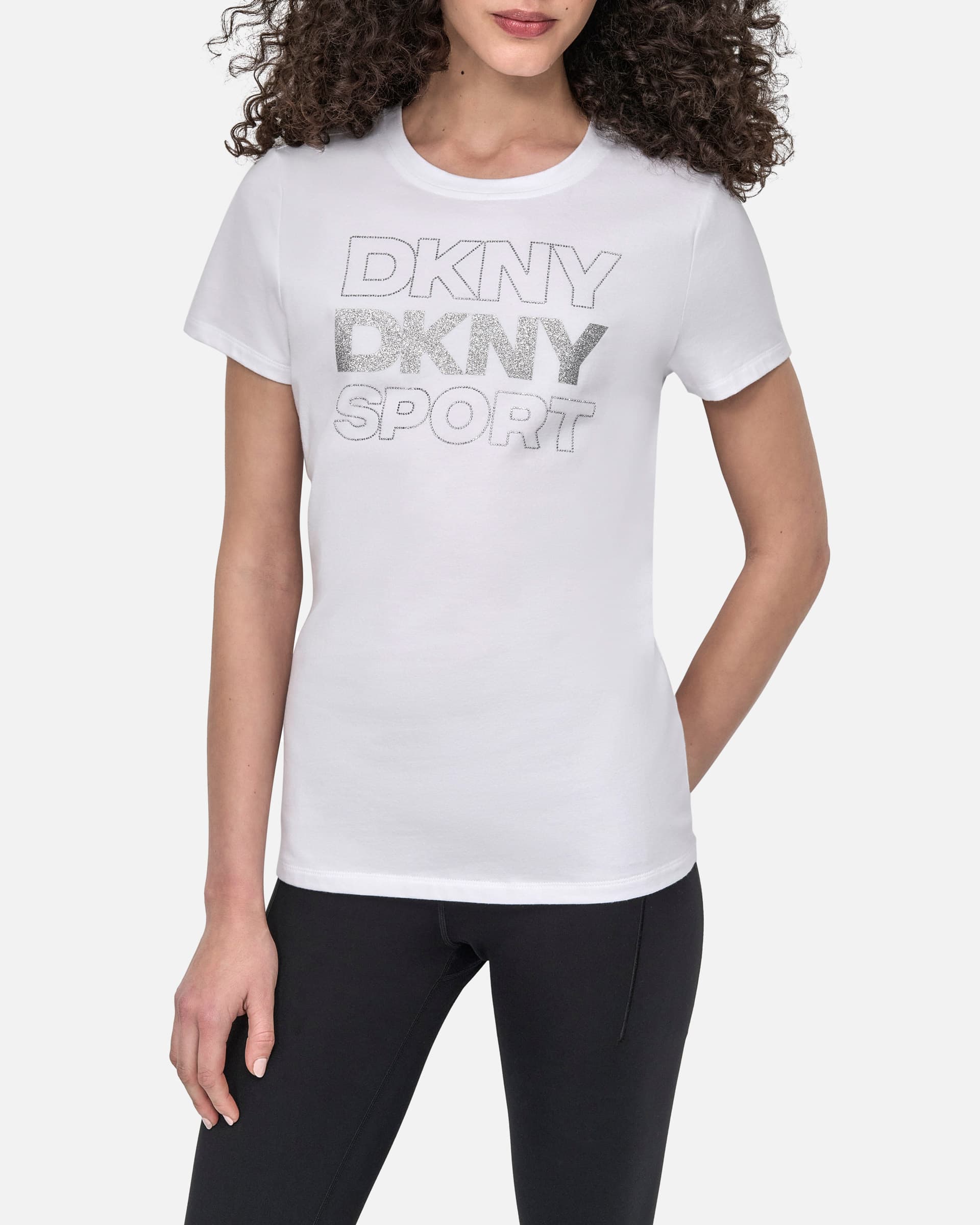 DKNY Sport T-shirt DKNY Sport DP5T1333 Branco