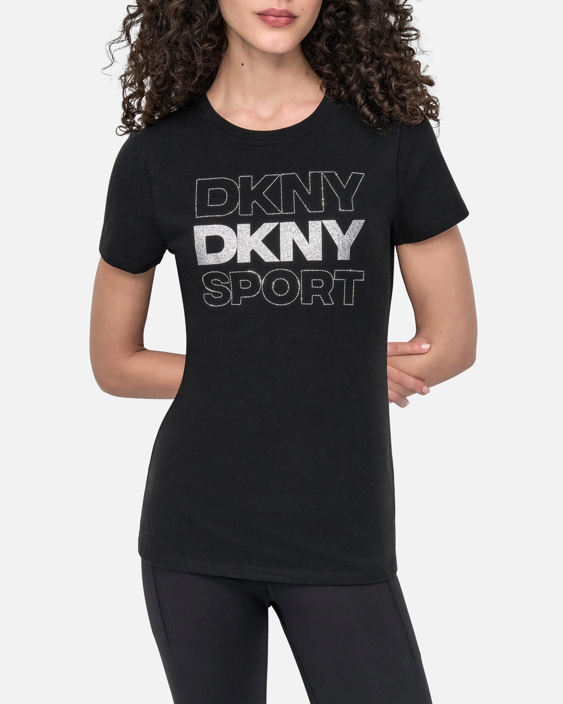 DKNY Sport T-shirt DKNY Sport DP5T1333 Preto