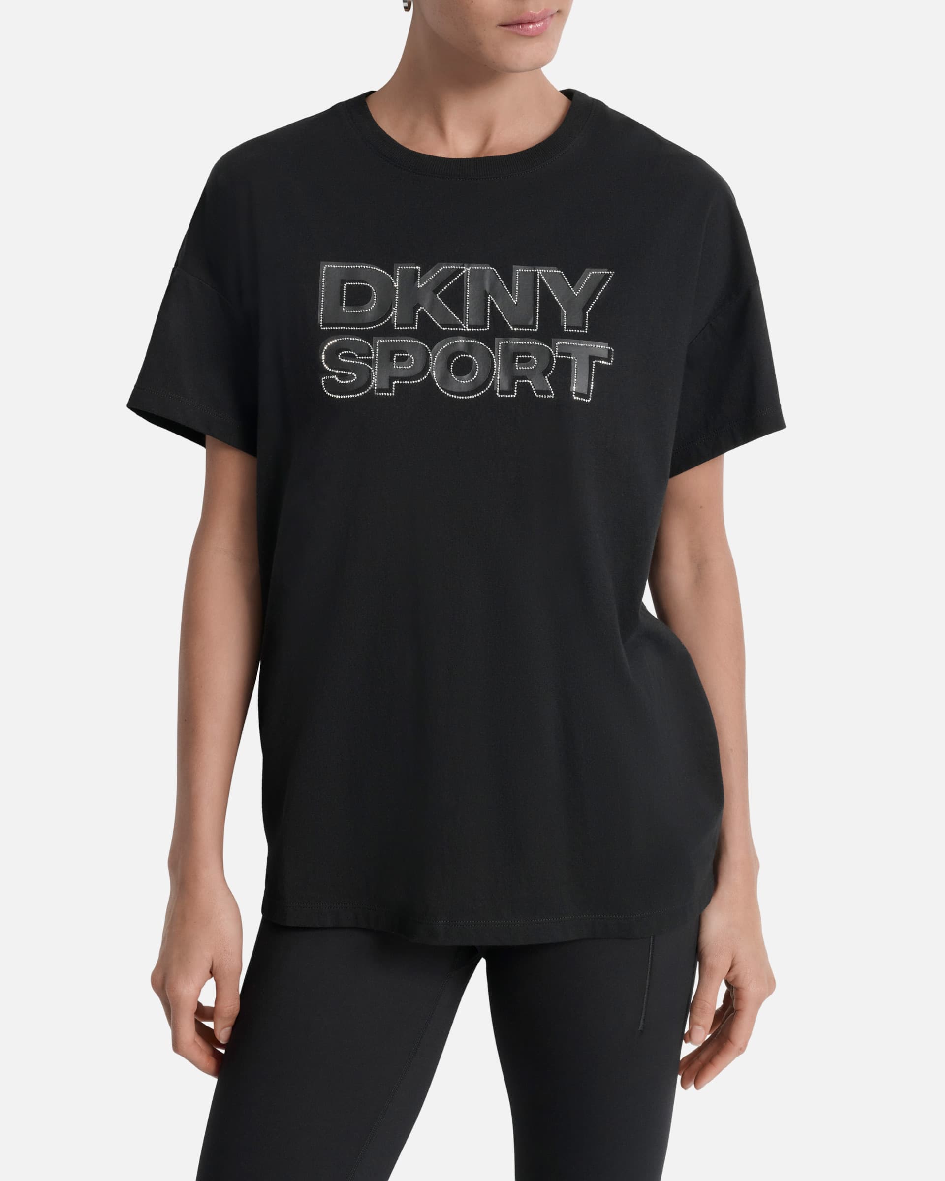 DKNY Sport T-shirt DKNY Sport DP5T1346 Preto