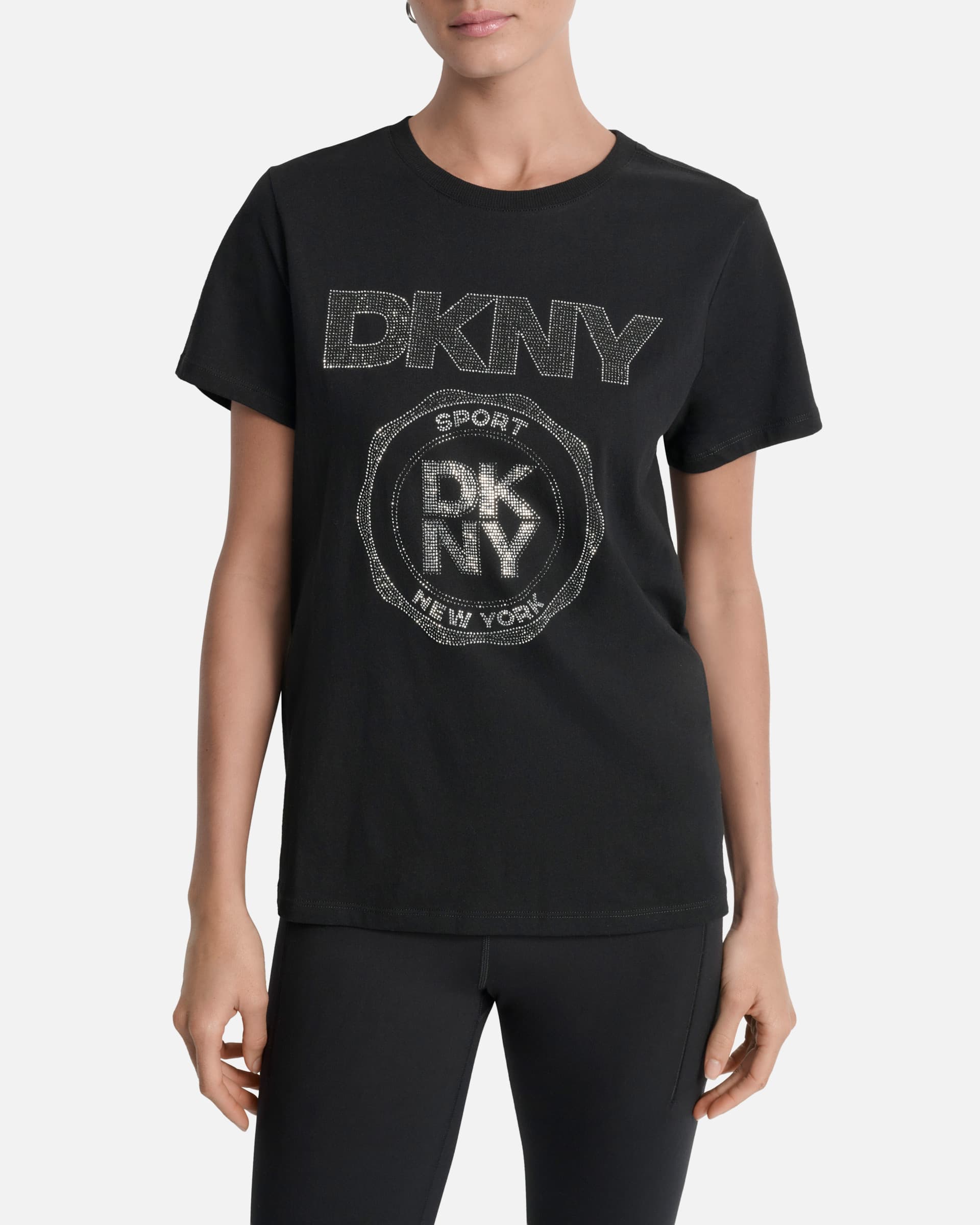 DKNY Sport T-shirt DKNY Sport DP5T1366 Preto