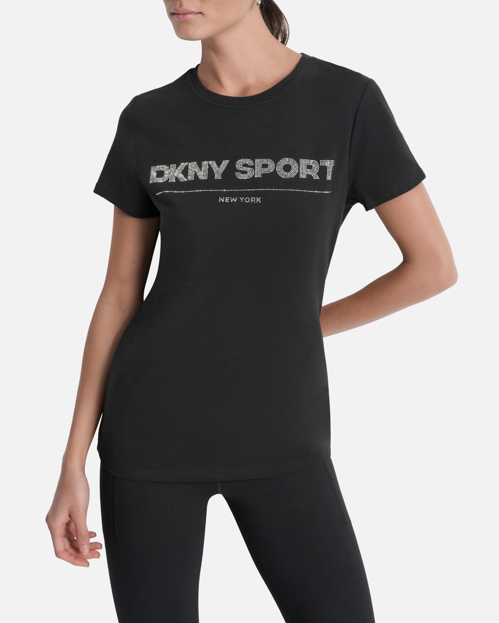 DKNY Sport T-shirt DKNY Sport DP5T1376 Preto